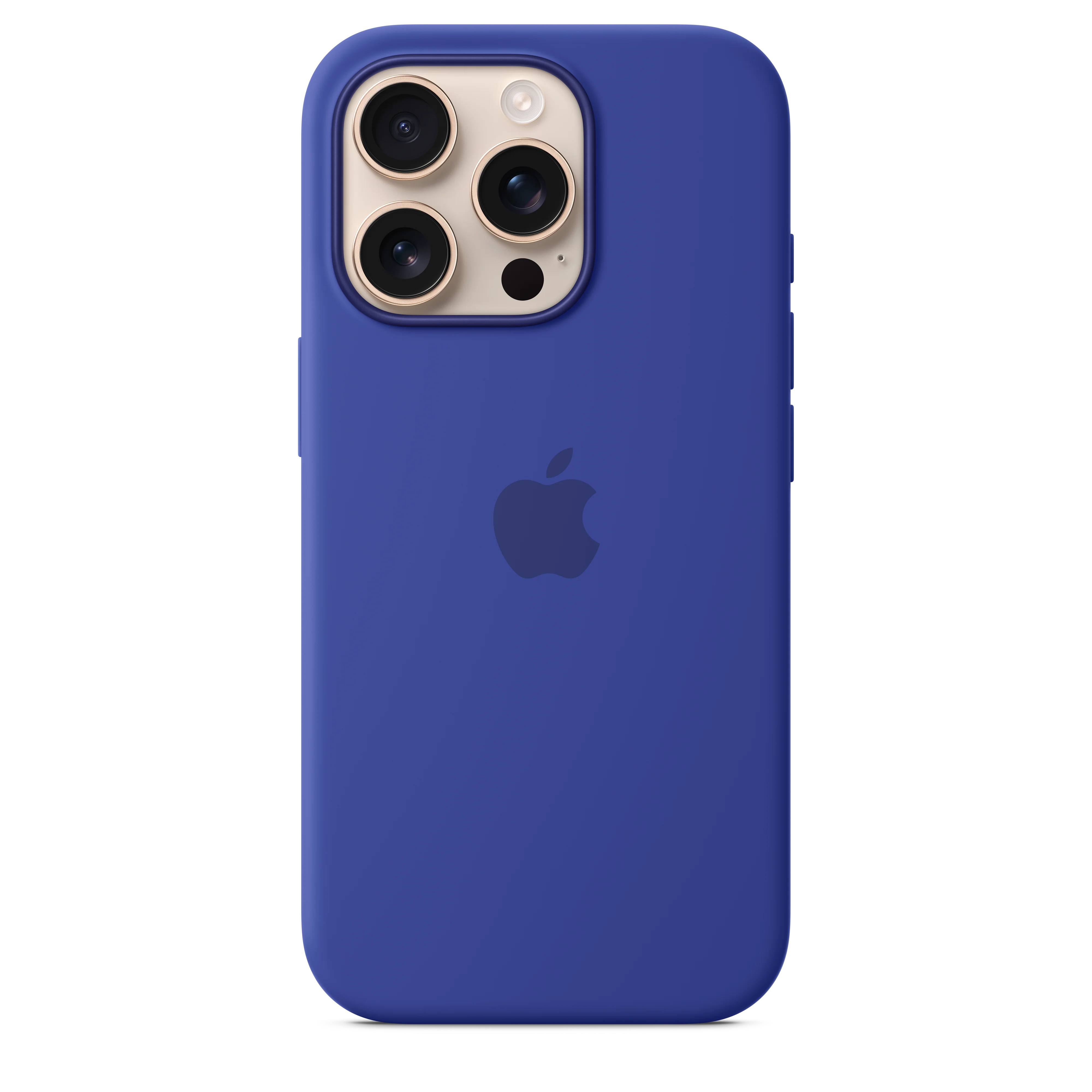 Capa em silicone com MagSafe para iPhone 16 Pro - Ultramarino