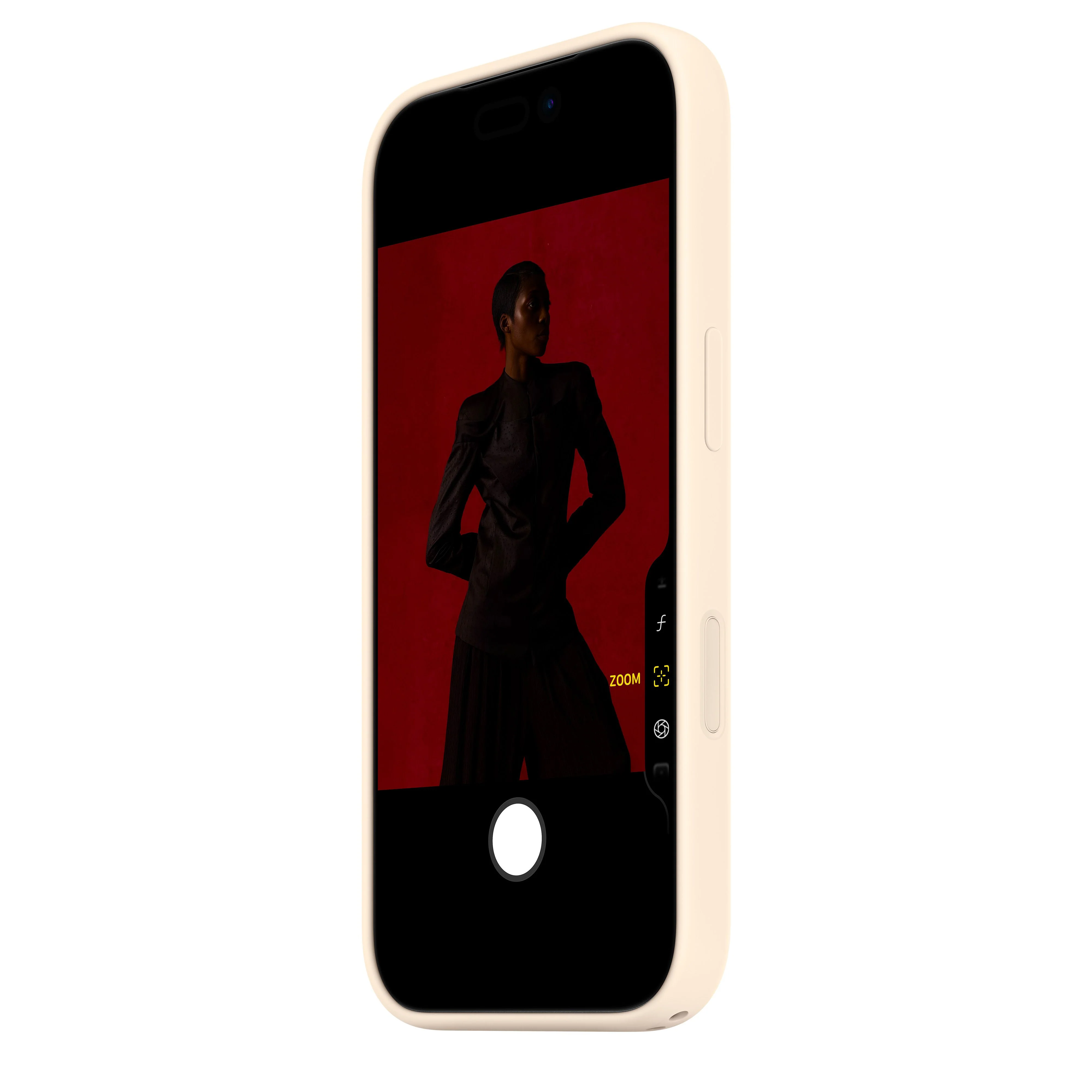 Capa em silicone com MagSafe para iPhone 17 Pro – Baunilha - Image 4