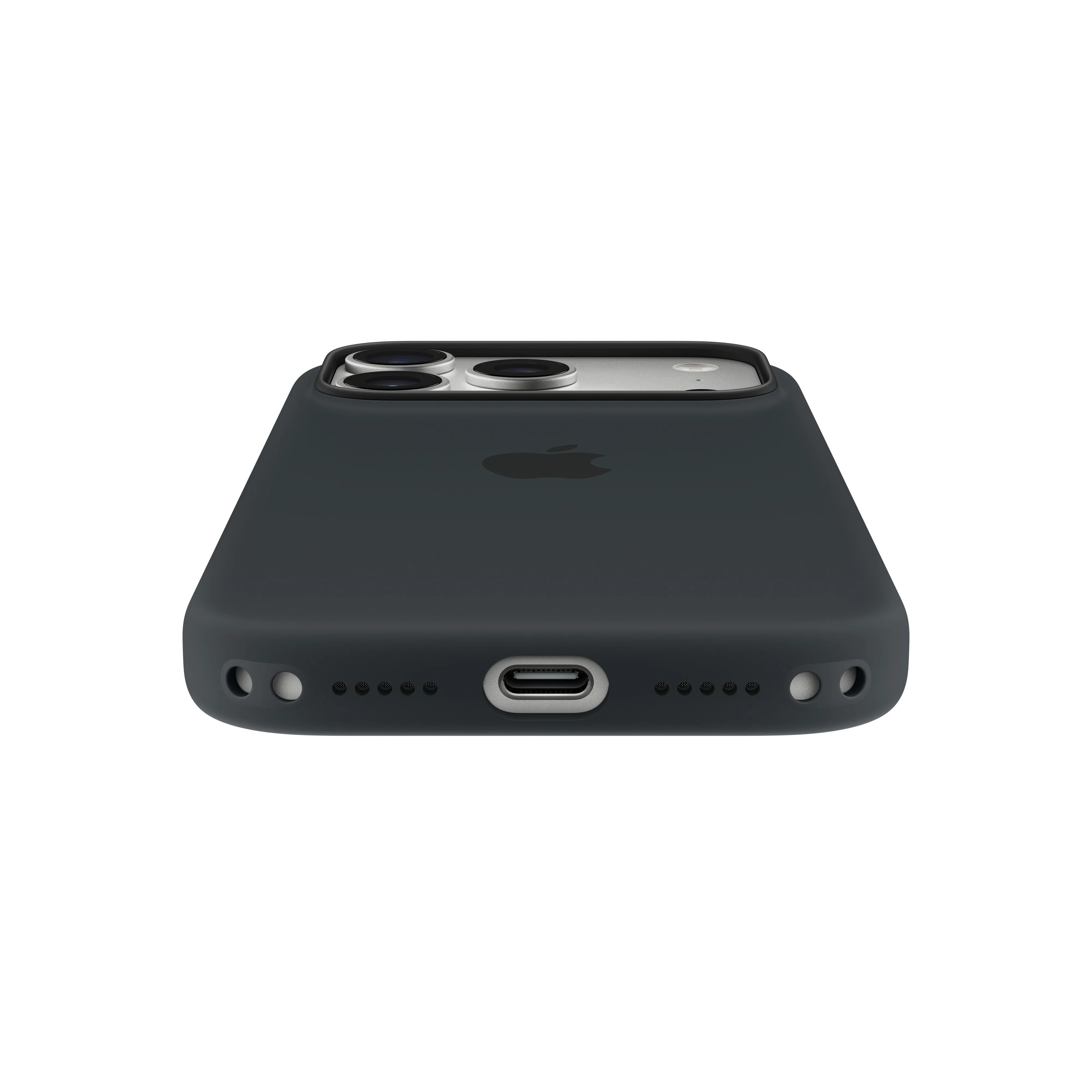 Capa em silicone com MagSafe para iPhone 17 Pro – Goiaba-vivo - Image 5