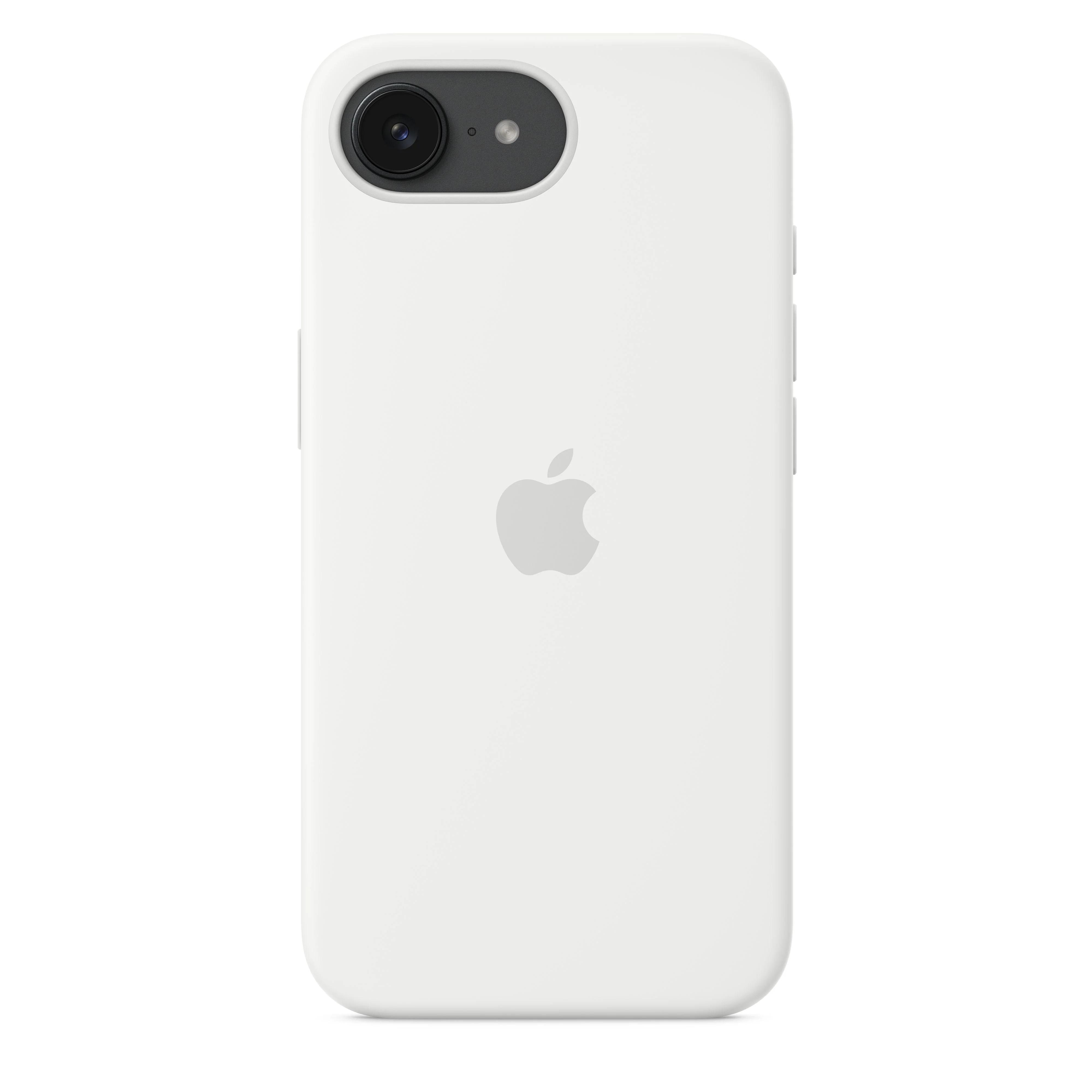 Capa em silicone para iPhone 16e – Branco - Image 2