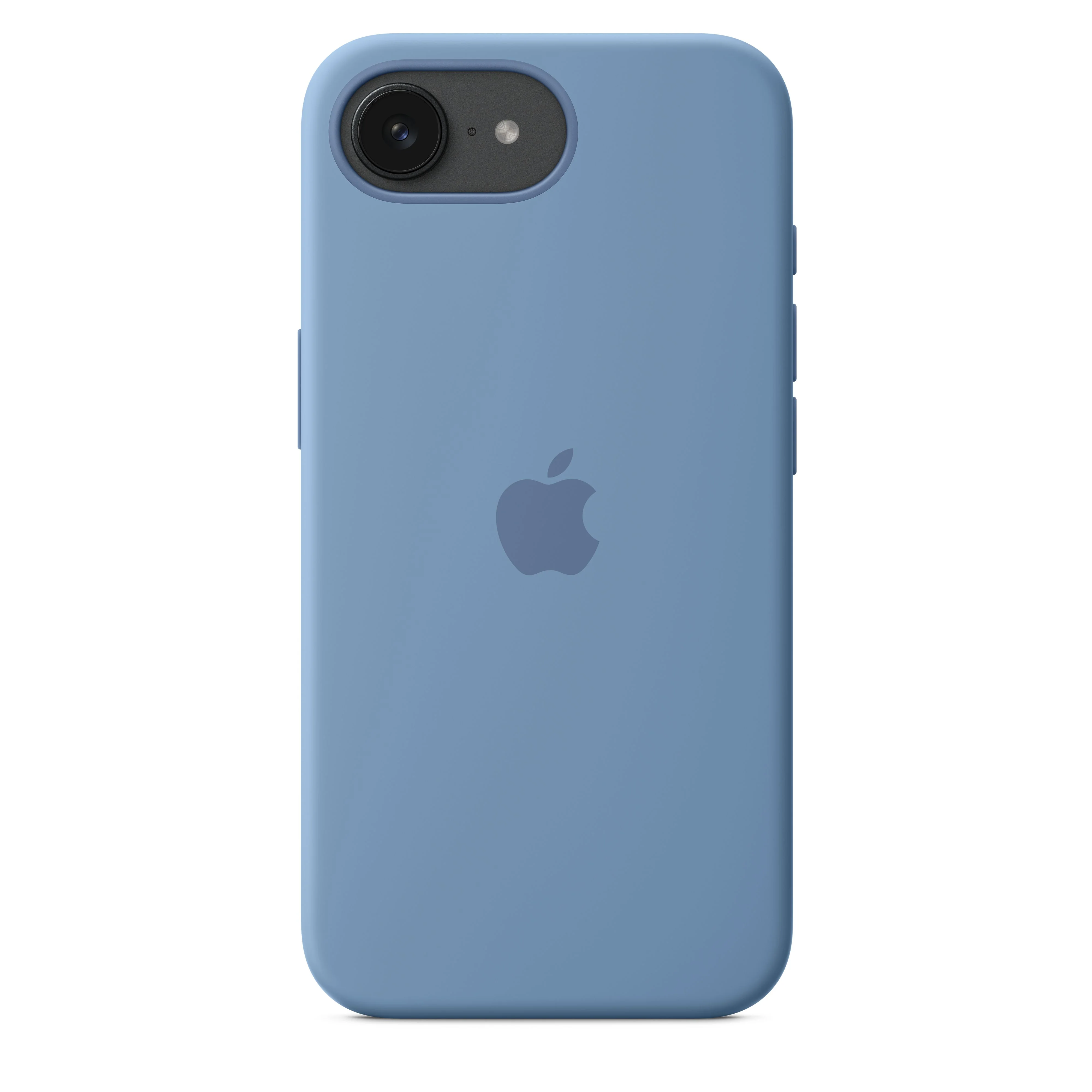 Capa em silicone para iPhone 16e – Azul‑inverno - Image 2