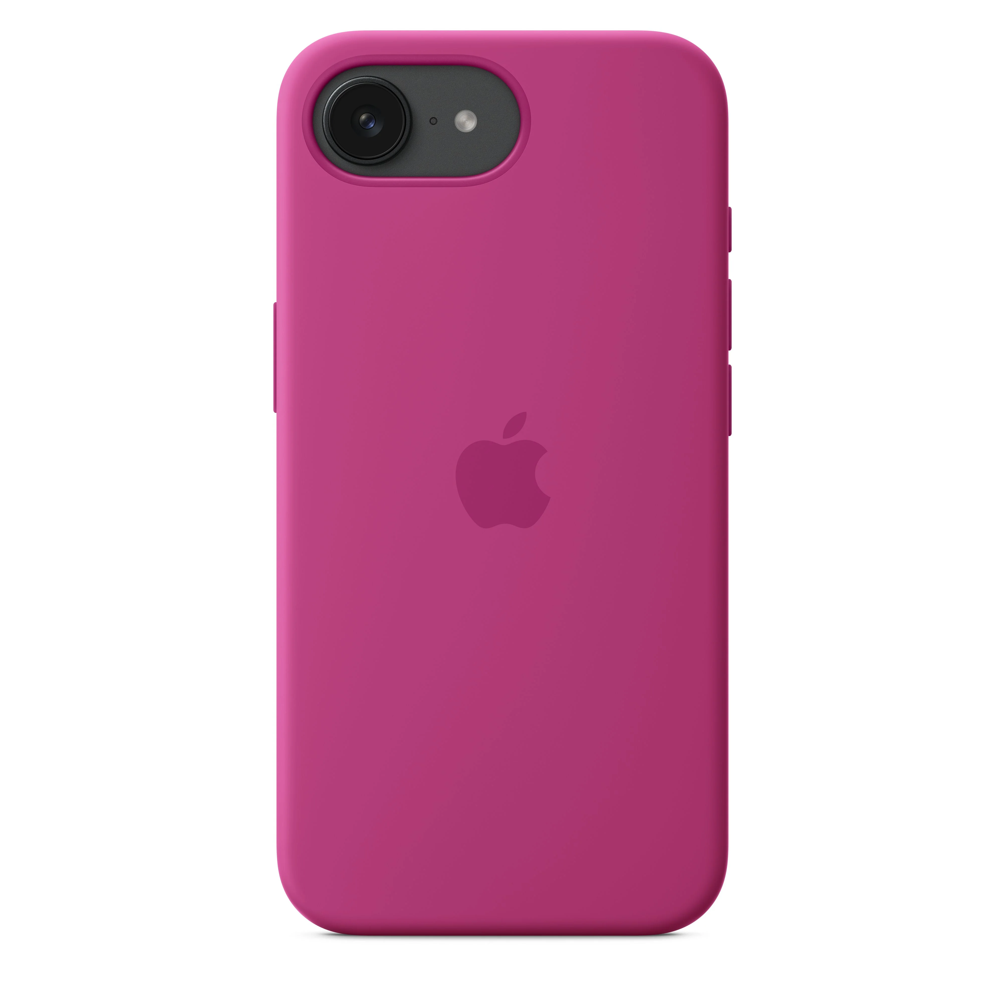 Capa em silicone para iPhone 16e – Fúcsia - Image 2