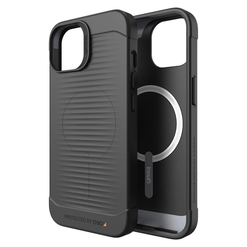 Capa para iPhone 14 Havana Snap com MageSafe da Gear4 - Preto