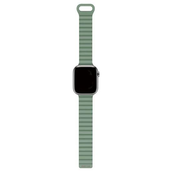 Bracelete Magnética DECODED Silicone Traction para Apple Watch 38 a 41 mm - Sálvia - Image 2