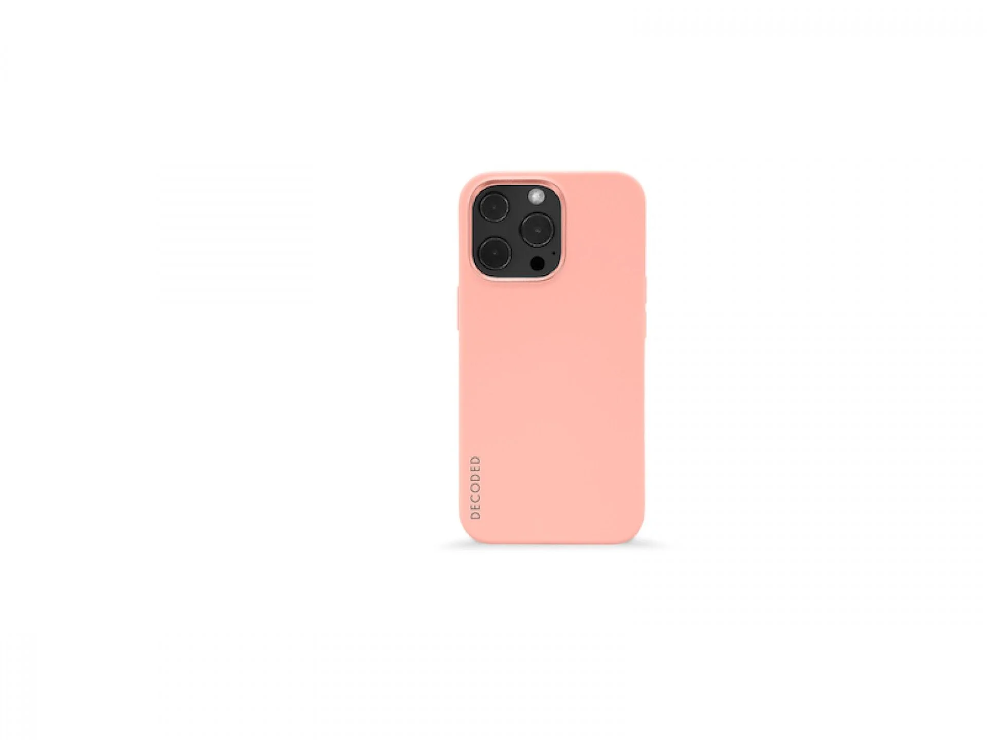 Capa Silicone DECODED para iPhone 13 Pro - Peach Pearl