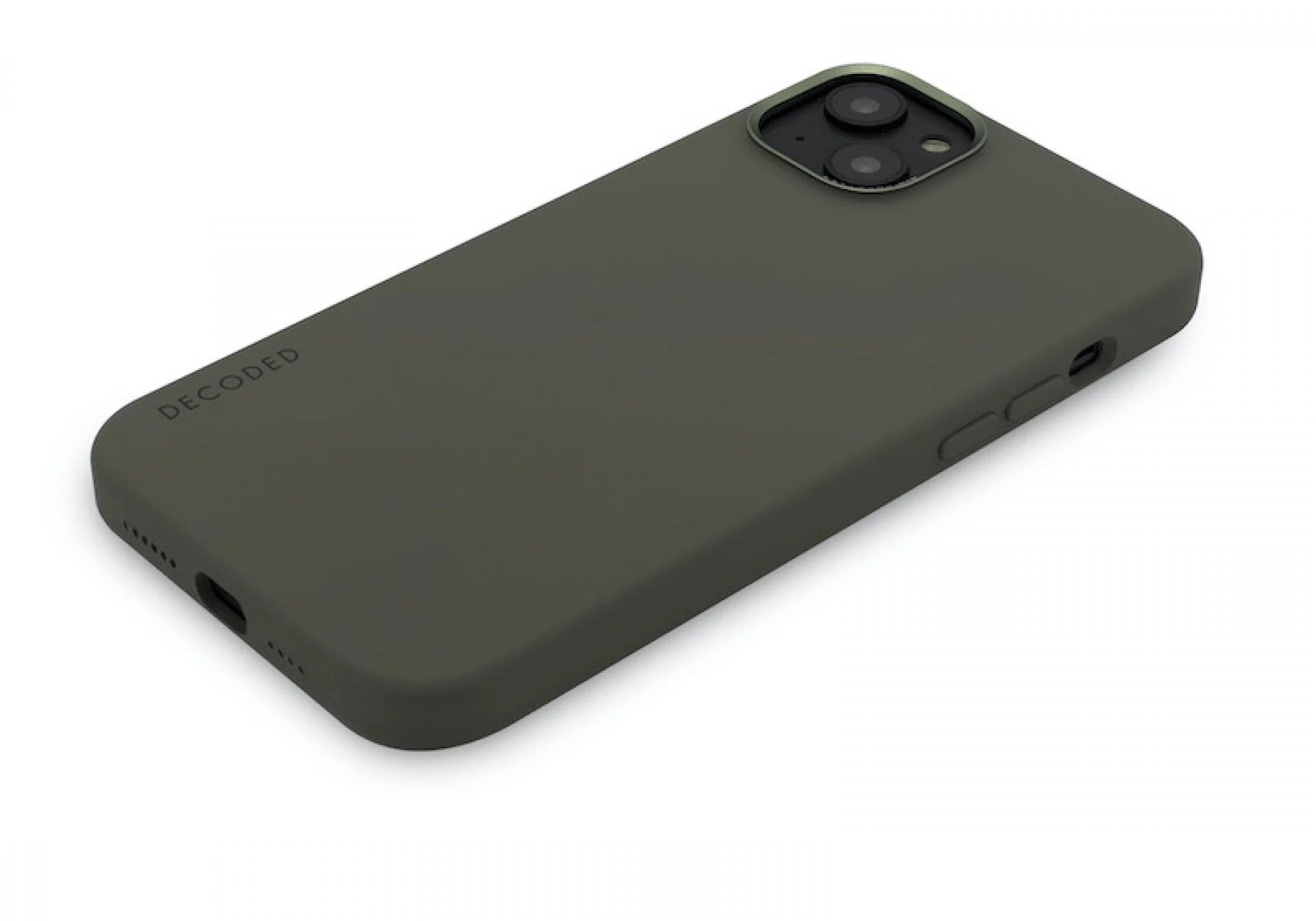 Capa para iPhone 14 Plus DECODED Antimicrobiana - Oliva - Image 4
