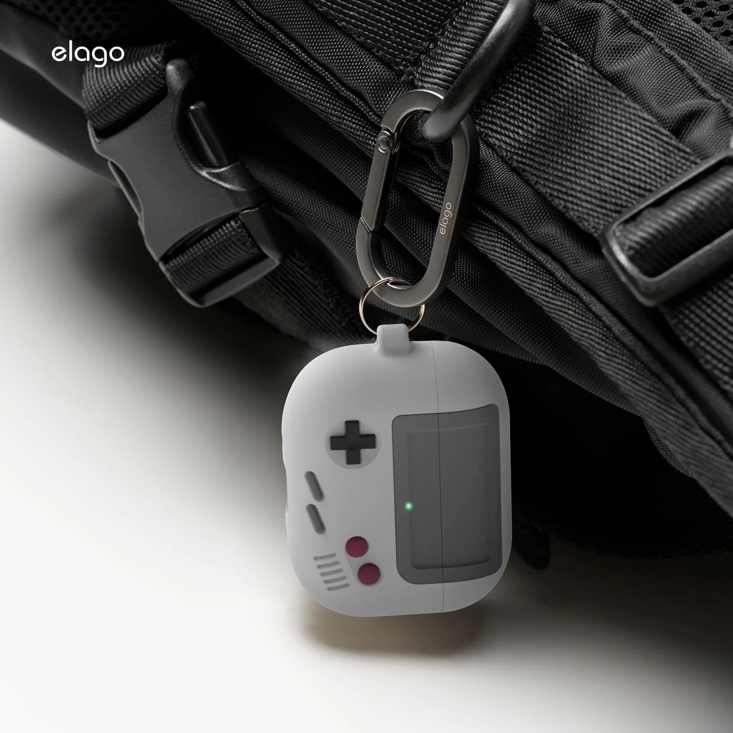 Capa para Airpods Pro GameBoy + mosquetão - Image 3