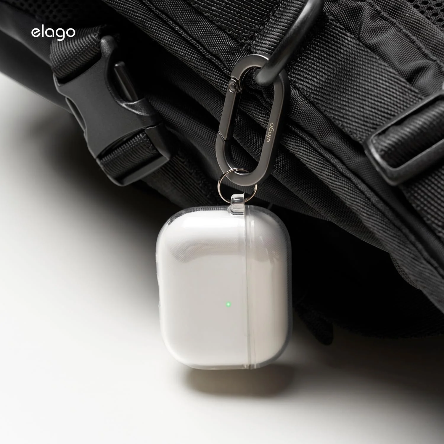Capa para AirPods Pro 3 + Mosquetão da Elago - Amarelo Néon - Image 2