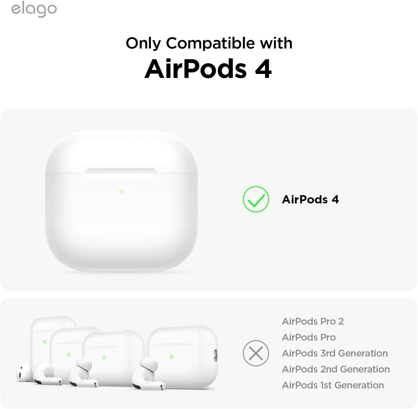 Capa para AirPods 4 TPU com mosquetão - Lovely Pink - Image 3