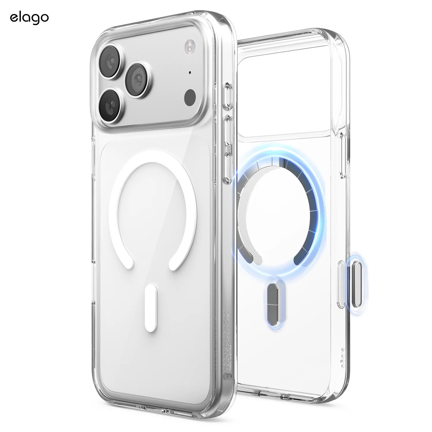 Capa para iPhone 17 Pro Max Hybrid Case - Transparente