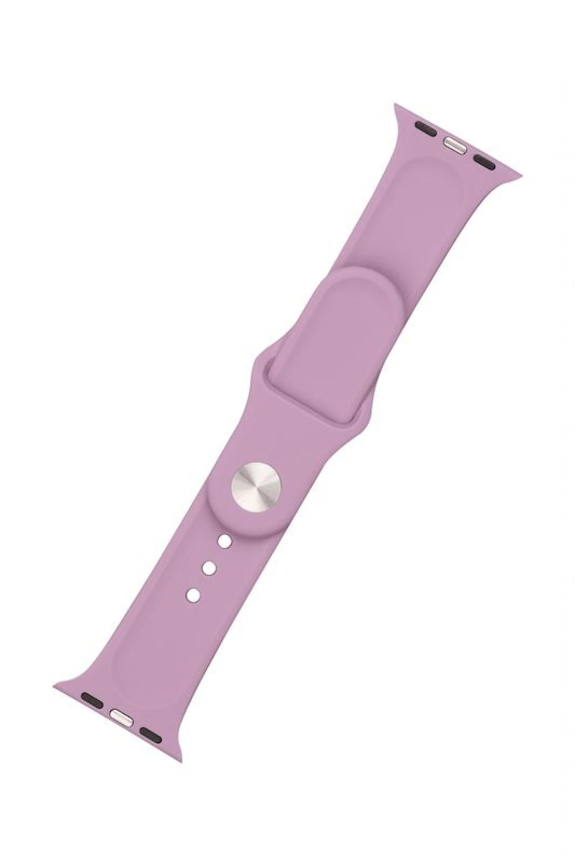 Bracelete para Apple Watch FIXED em silicone 38 a 41 mm - Roxo claro - Image 2