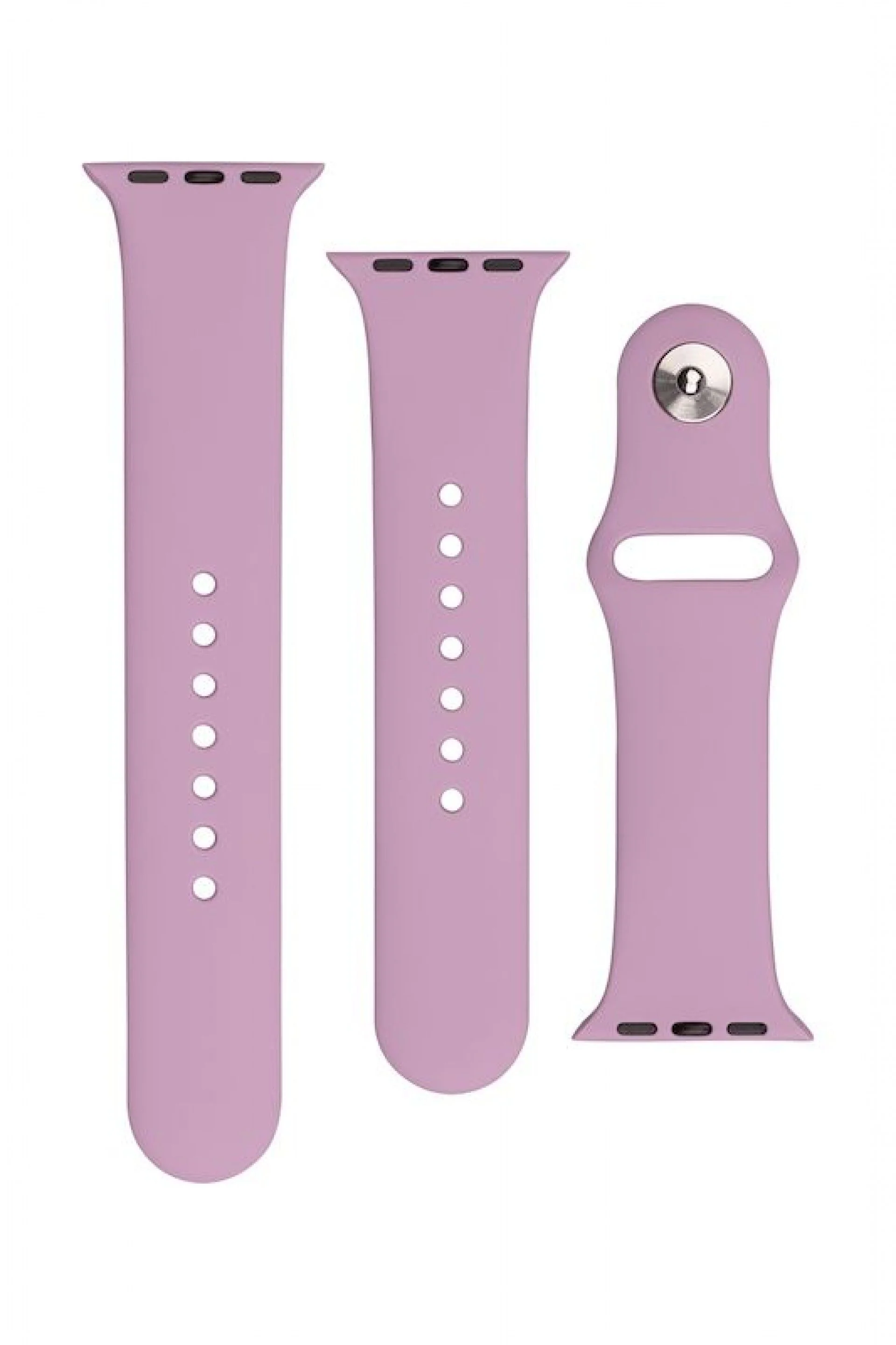 Bracelete para Apple Watch FIXED em silicone 38 a 41 mm - Roxo claro - Image 3