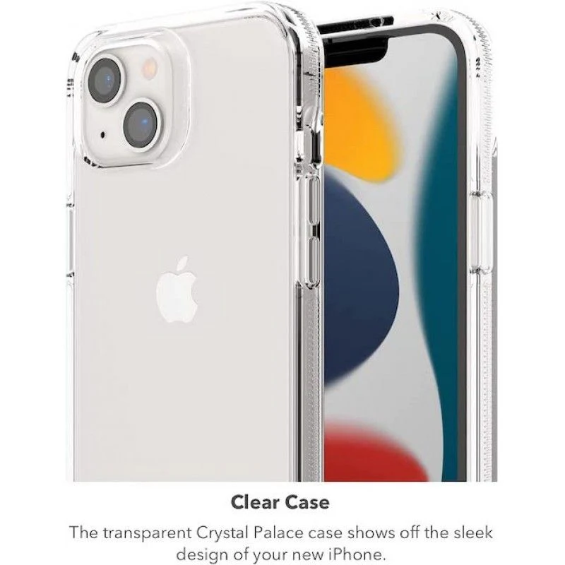 Capa para iPhone 13 GEAR4 Capa D3O Crystal Palace - Transparente - Image 3