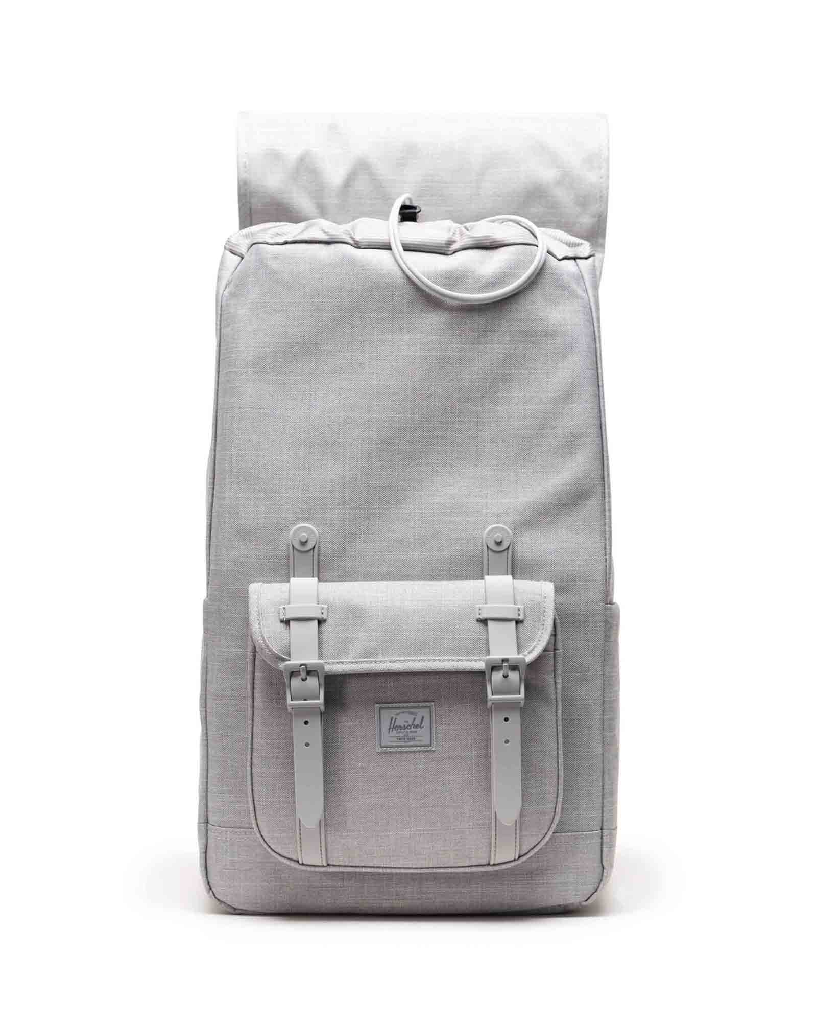 Mochila Herschel Little America Mid (21L) - Cinzento Crosshatch - Image 2