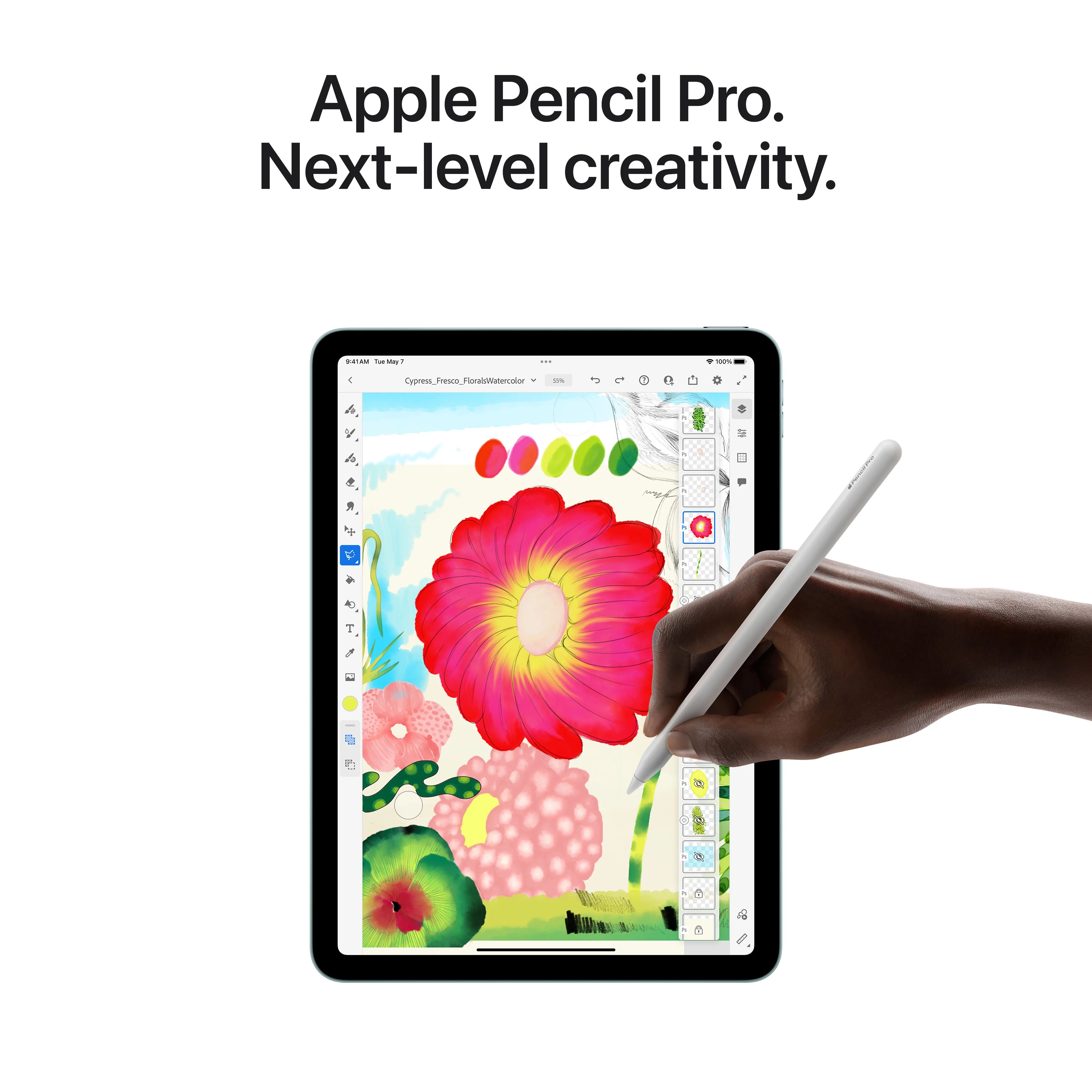 iPad Air de 13 polegadas Wi-Fi 256 GB - Cinzento sideral (M2) - Image 7
