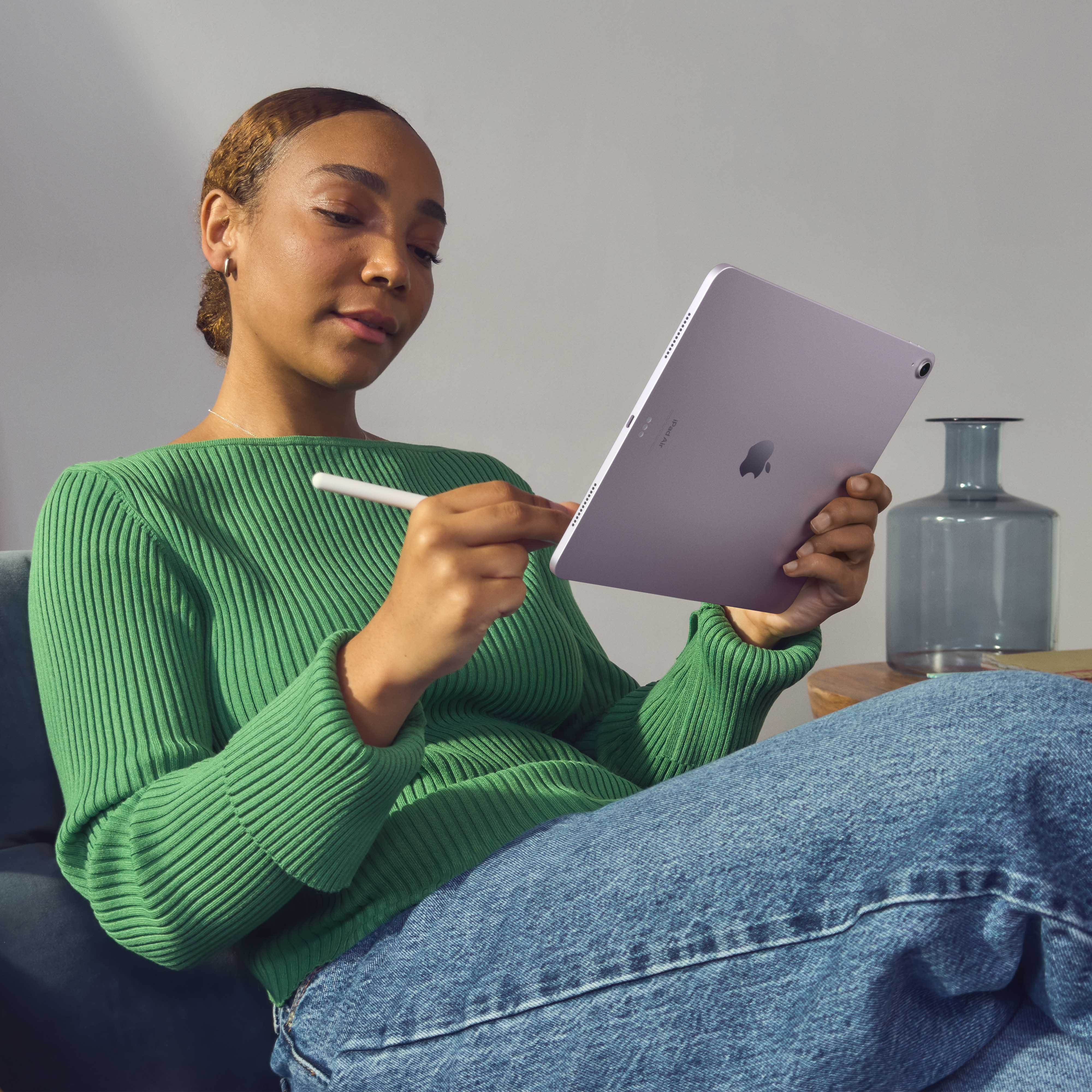 iPad Air de 13 polegadas Wi-Fi + Cellular 128 GB - Cinzento sideral (M2) - Image 6