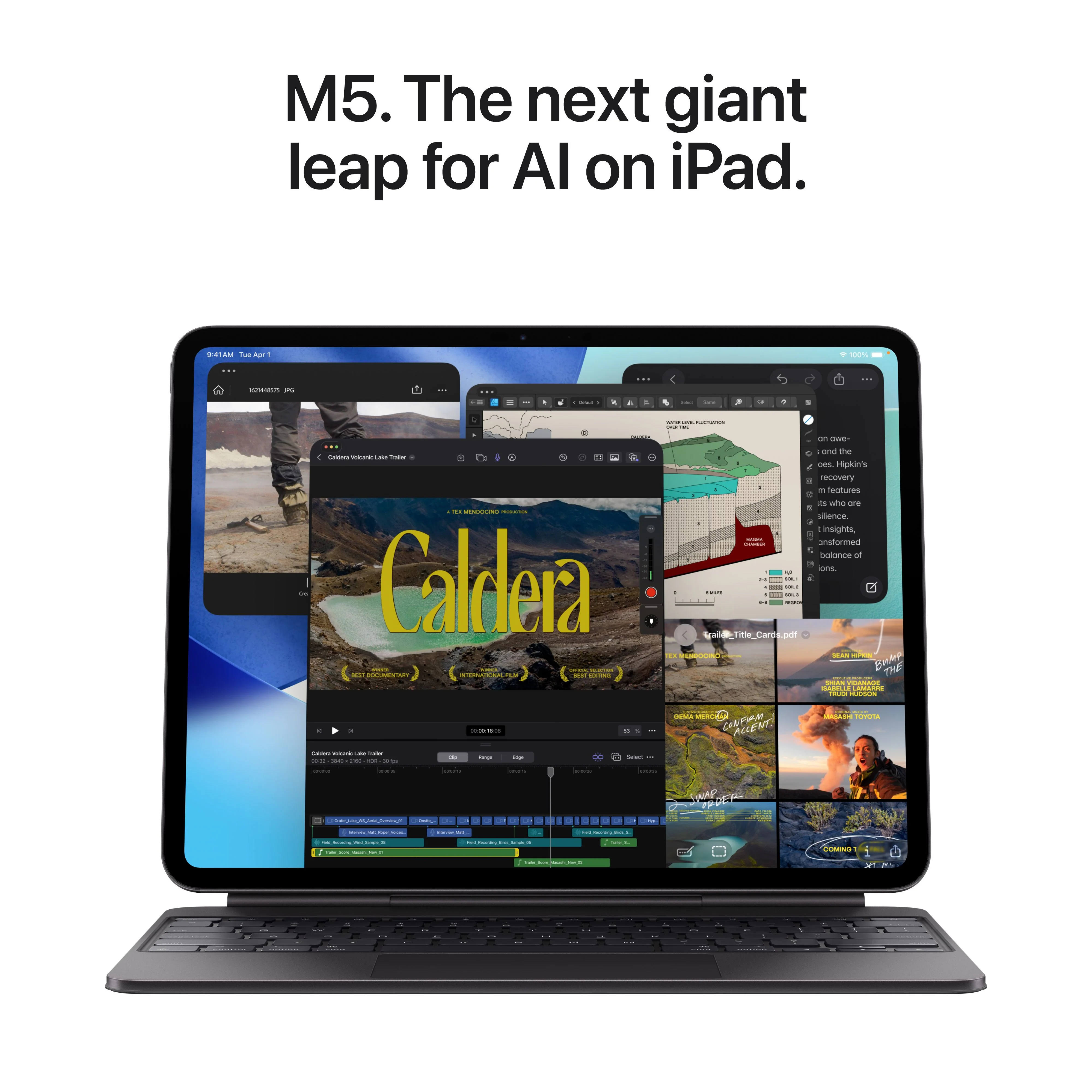 iPad Pro de 11 polegadas Wi-Fi 2 TB Vidro padrão - Preto sideral (M5) - Image 4