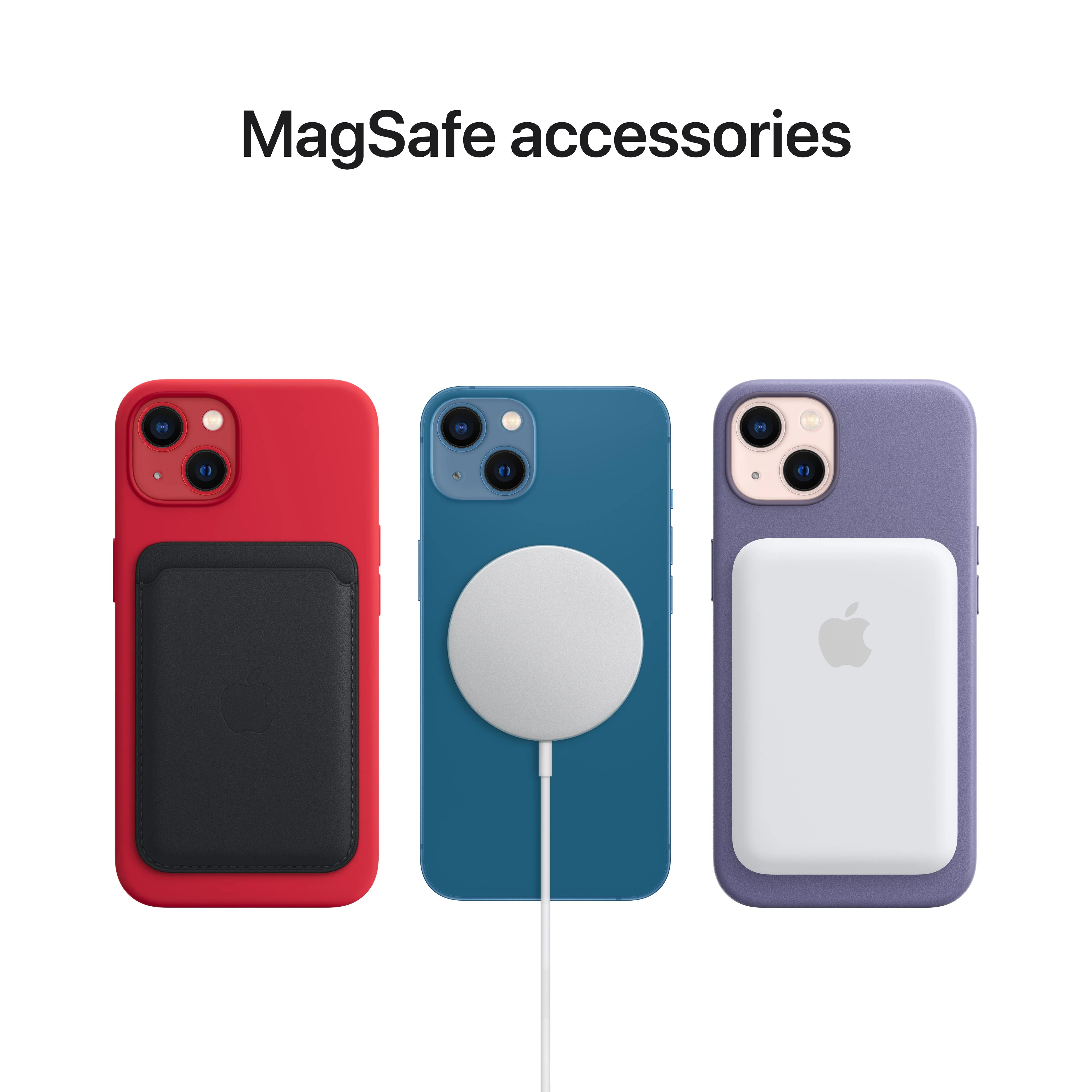 iPhone 13 mini Leather Case with MagSafe - Dark Cherry - Image 4