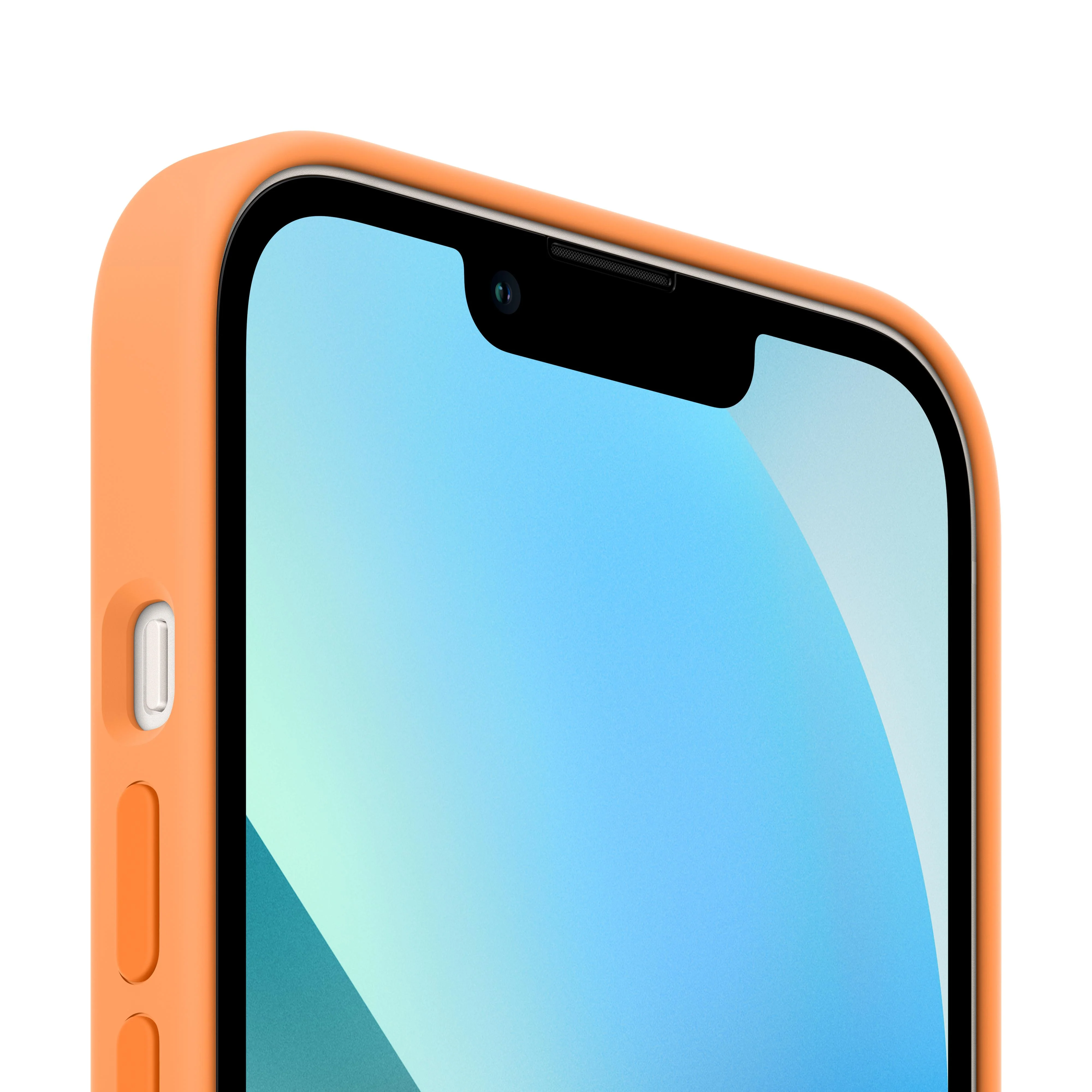 iPhone 13 mini Silicone Case with MagSafe - Marigold - Image 2