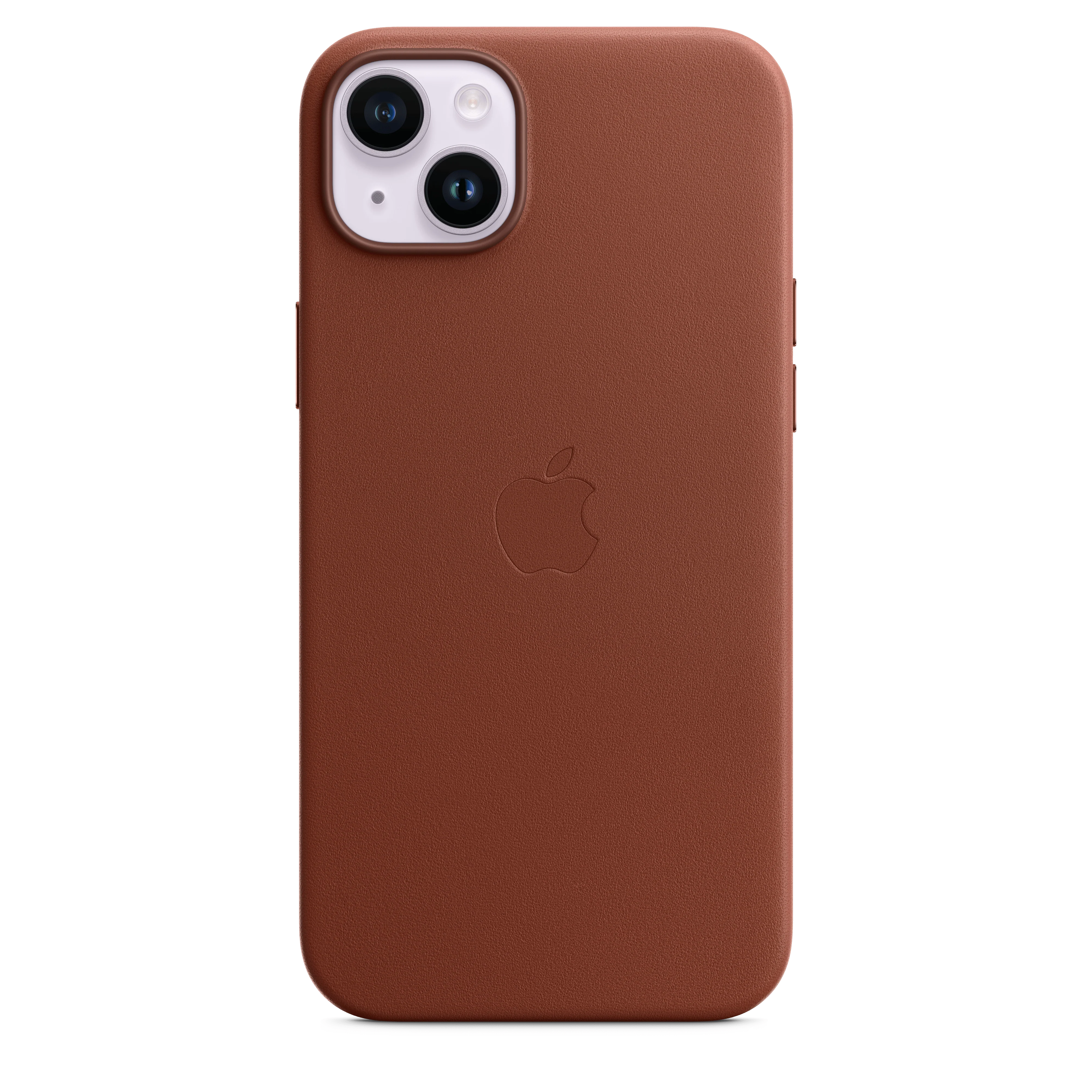 iPhone 14 Plus Leather Case with MagSafe - Umber - Image 3