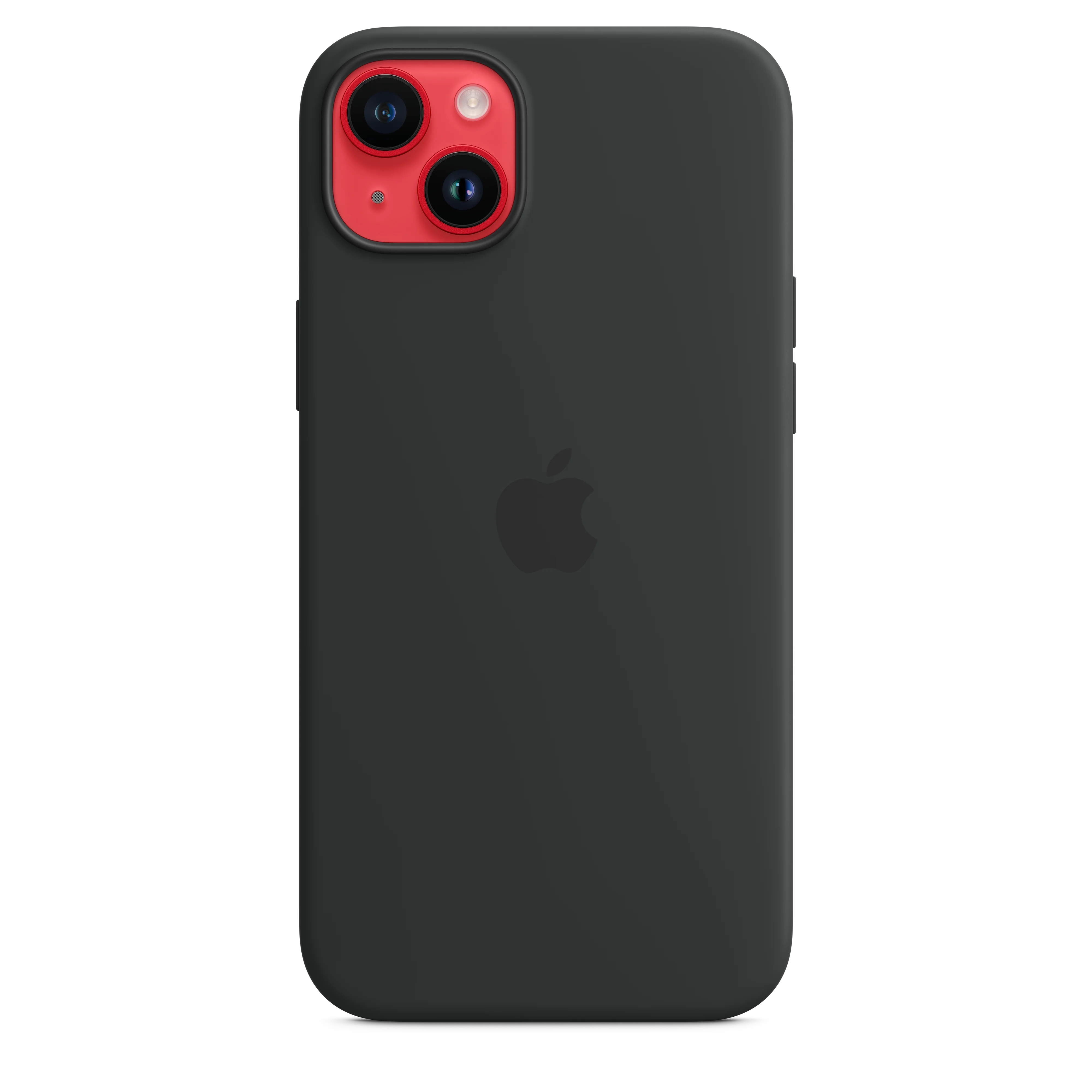 Capa em silicone com MagSafe para iPhone 14 Plus - Meia-noite - Image 5