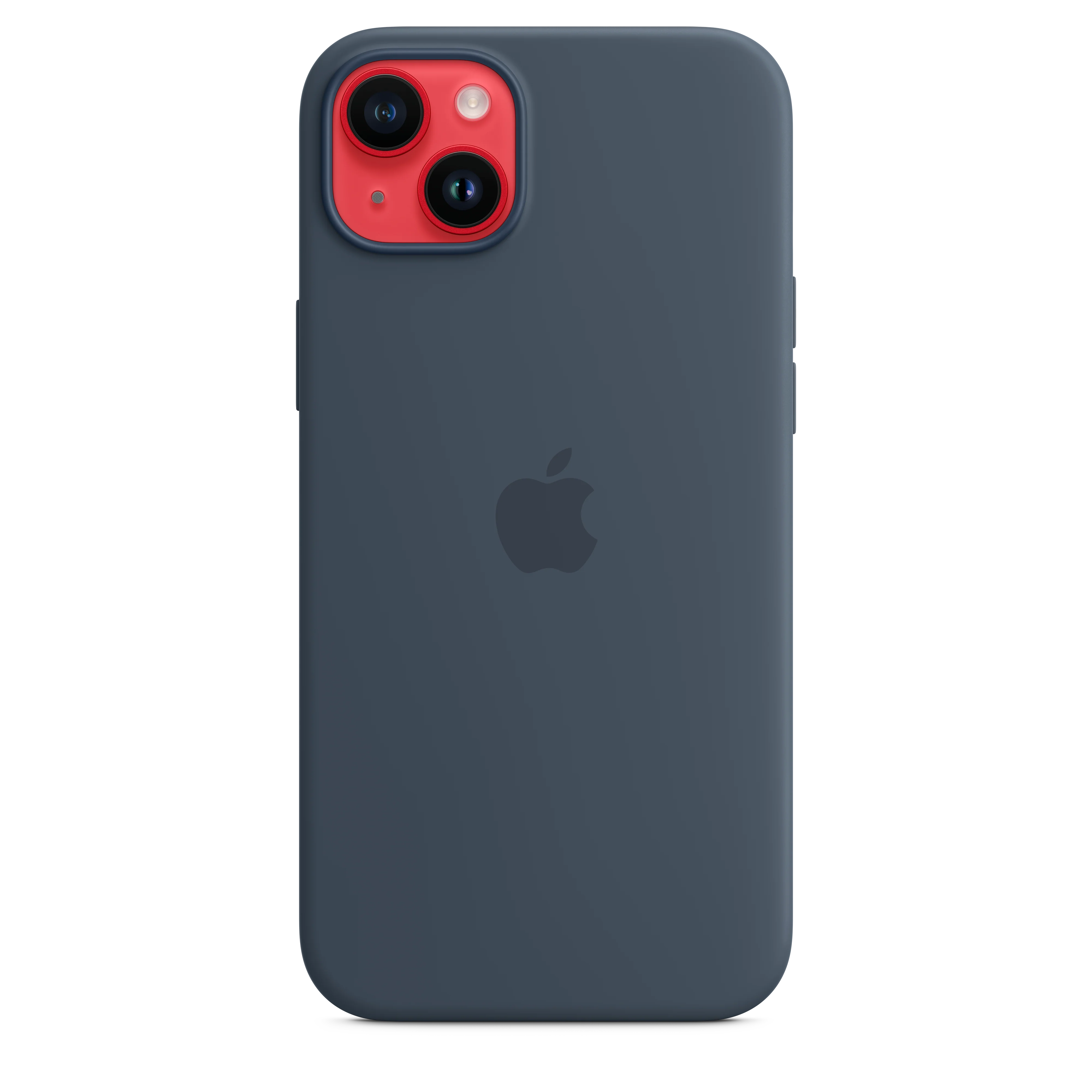 Capa em silicone com MagSafe para iPhone 14 Plus - Azul trovoada - Image 5