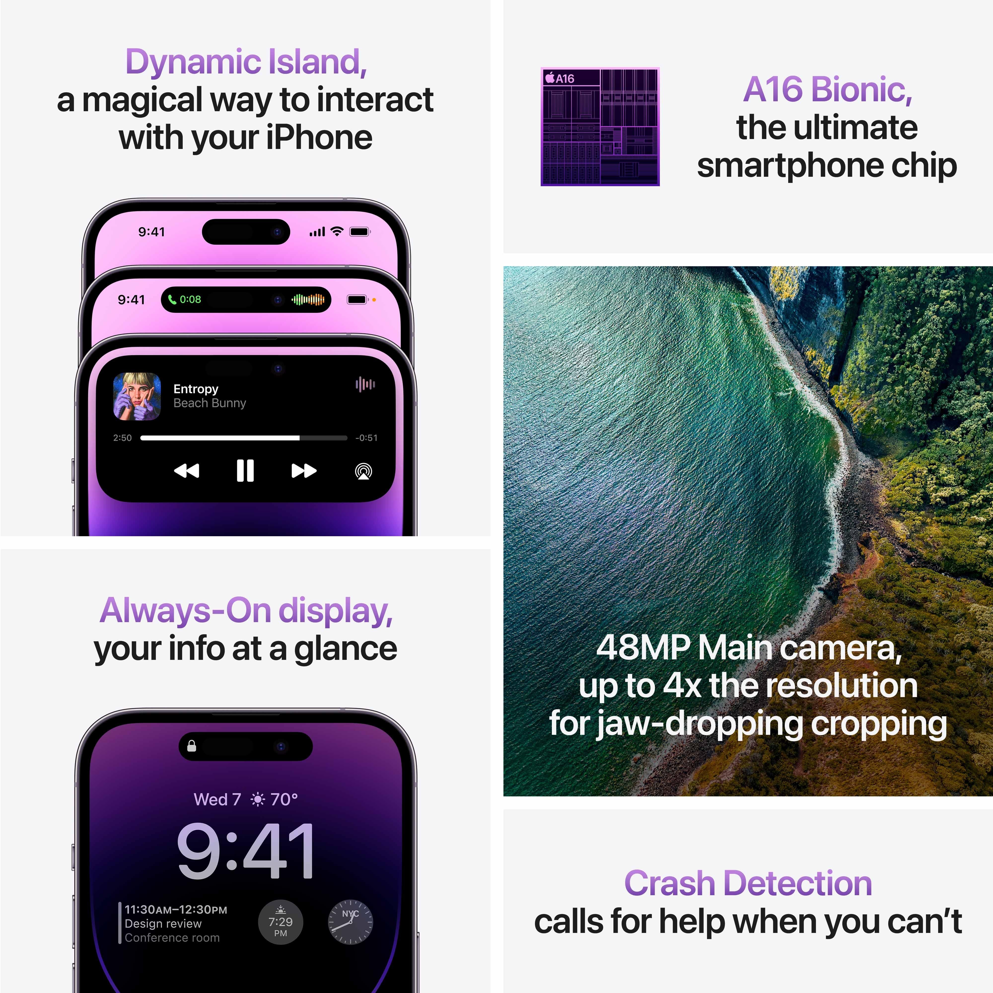 iPhone 14 Pro Max 128GB Deep Purple - Image 8