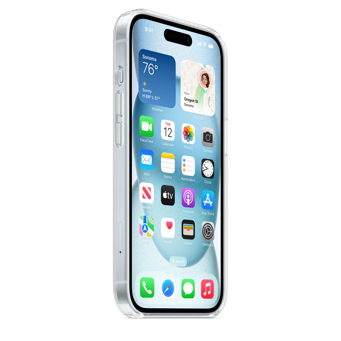 Capa transparente com MagSafe para iPhone 15 - Image 2