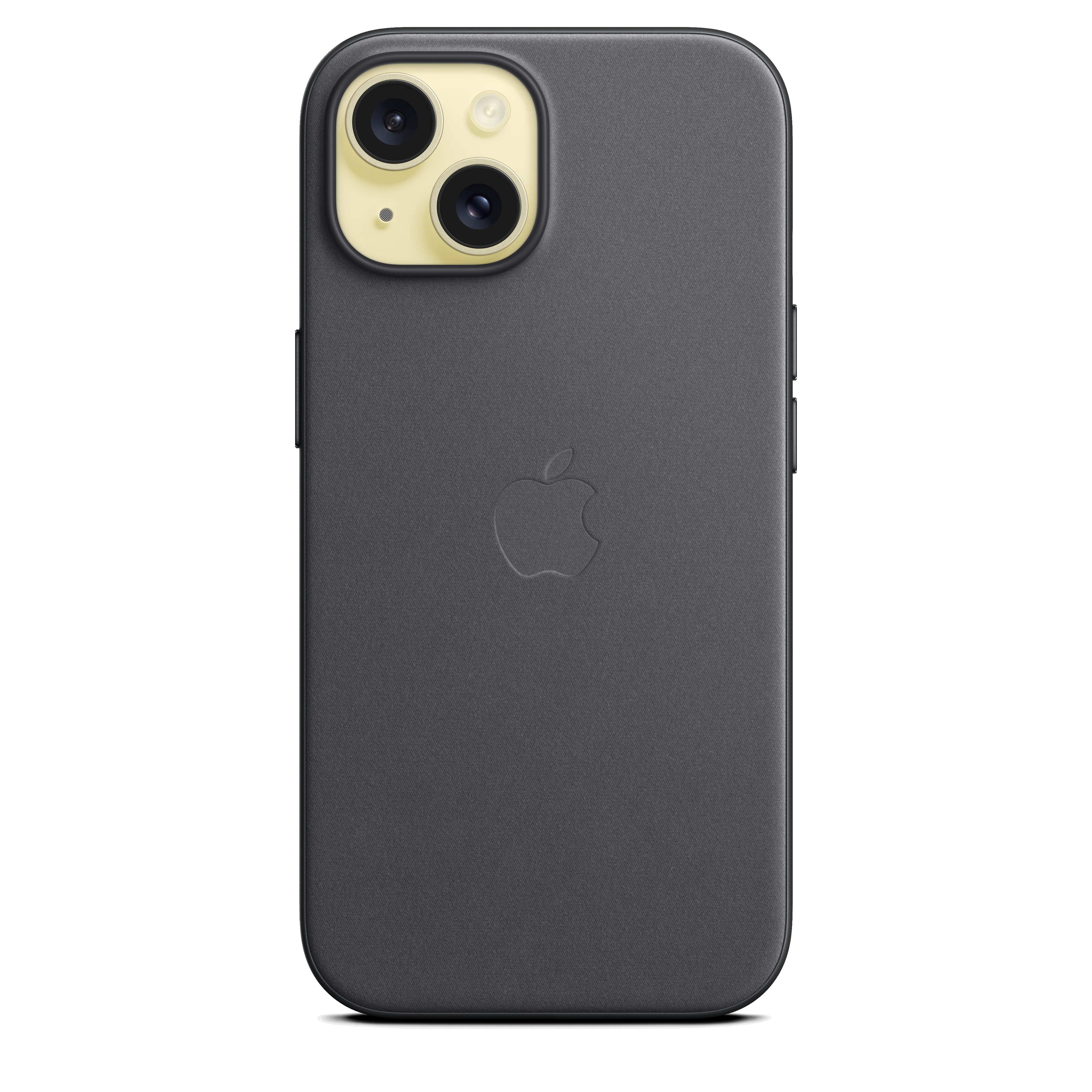 Capa em tecido FineWoven com MagSafe para iPhone 15 - Preto - Image 3