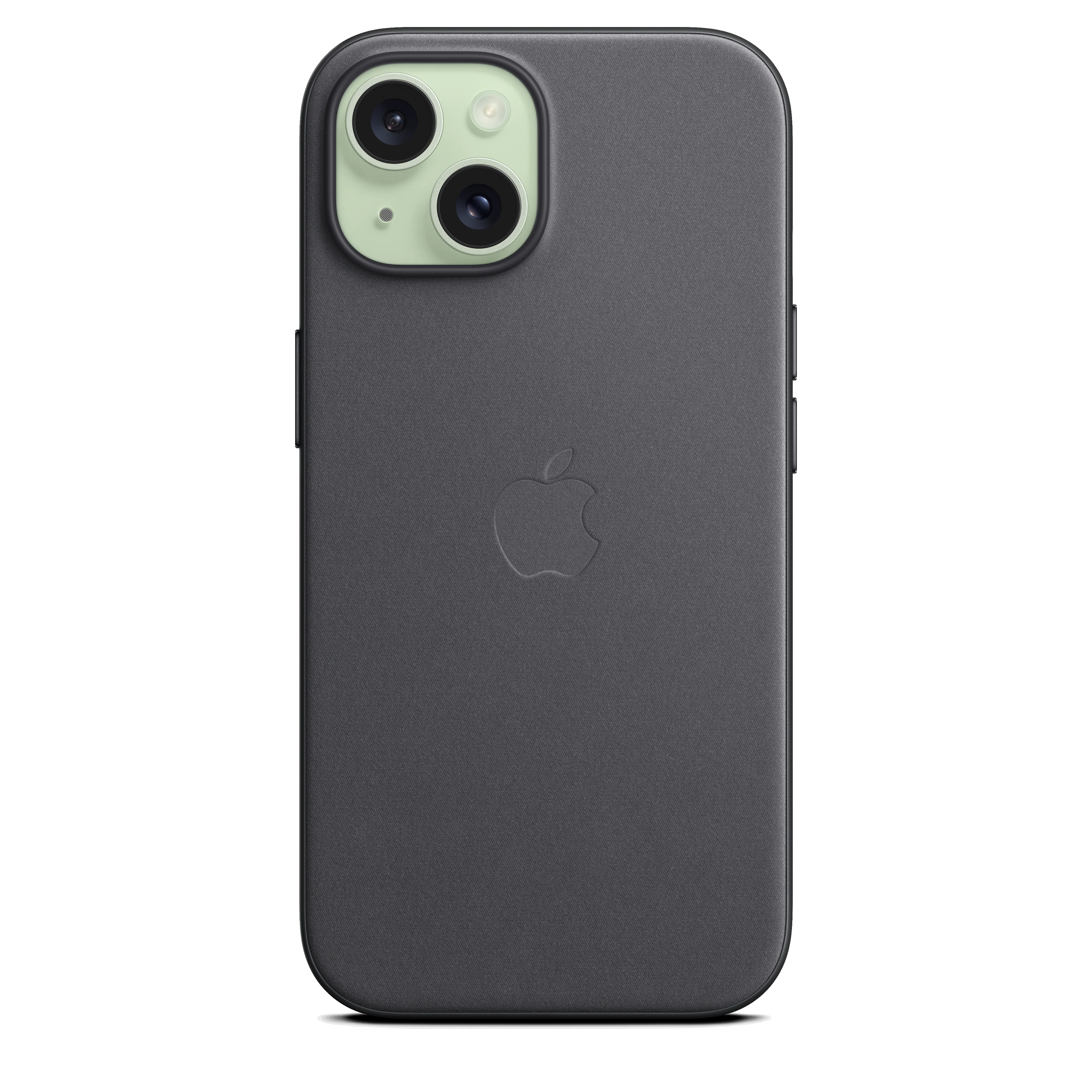 Capa em tecido FineWoven com MagSafe para iPhone 15 - Preto - Image 4