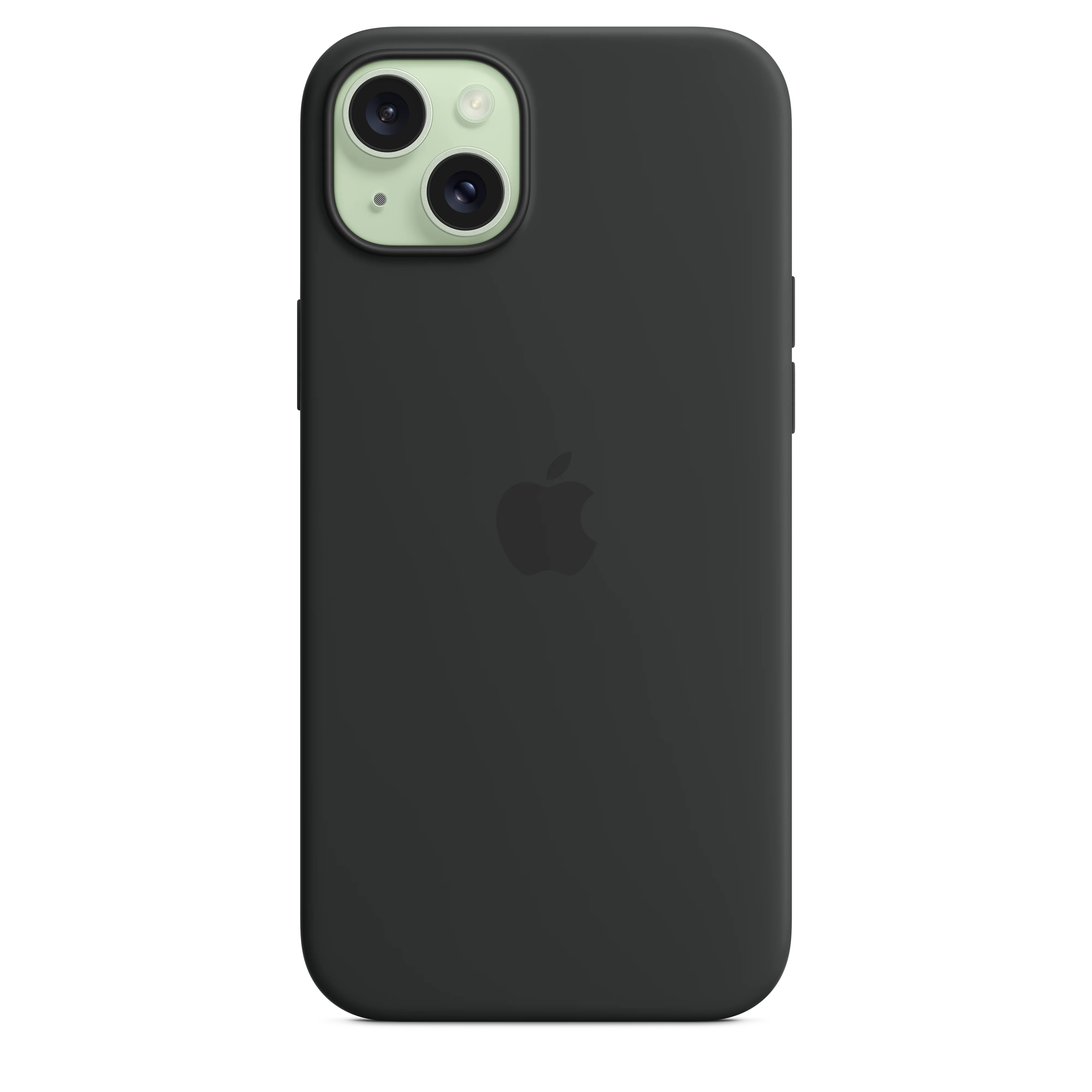 Capa em silicone com MagSafe para iPhone 15 Plus - Preto - Image 4