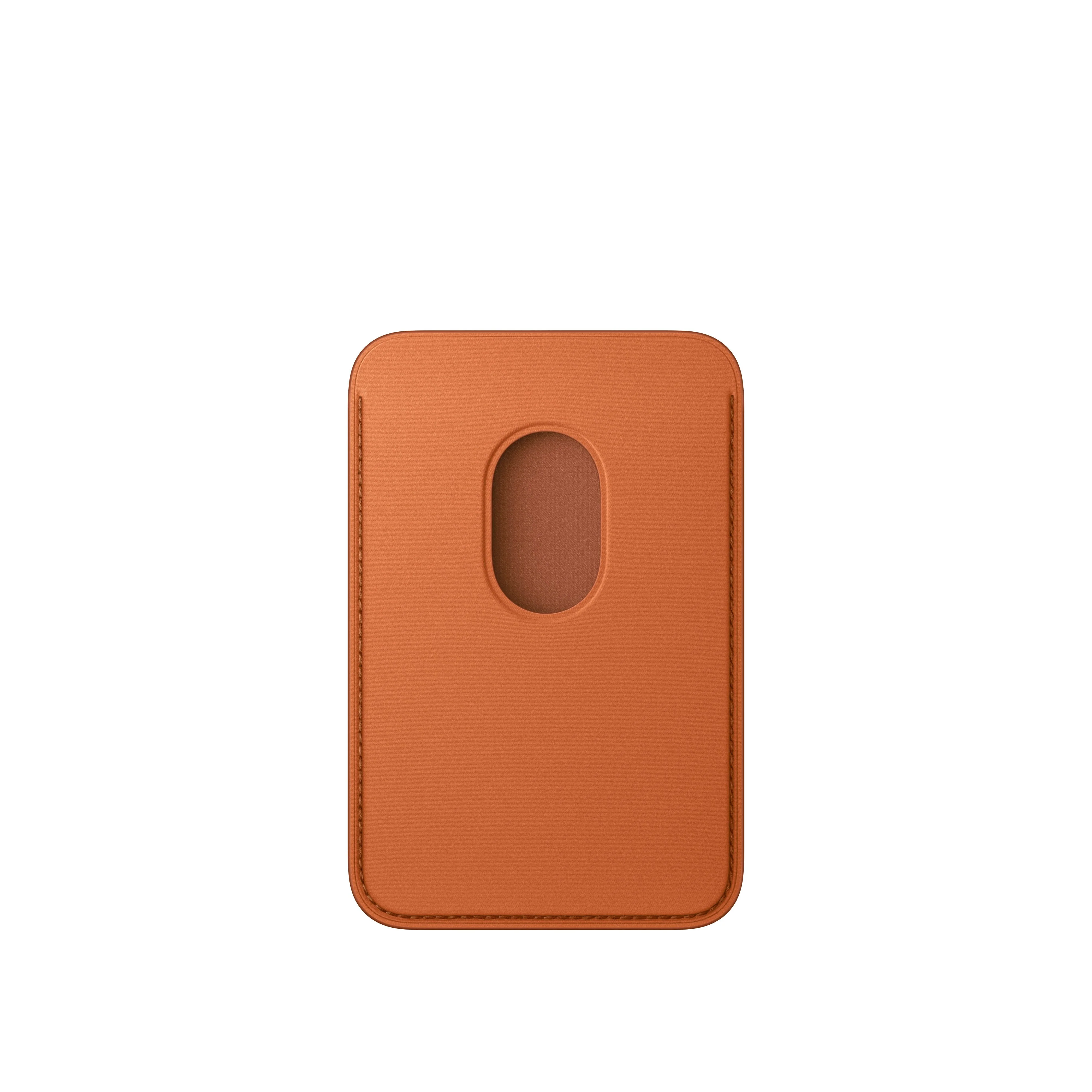 Carteira em tecido FineWoven com MagSafe para iPhone – Laranja-raposa - Image 2
