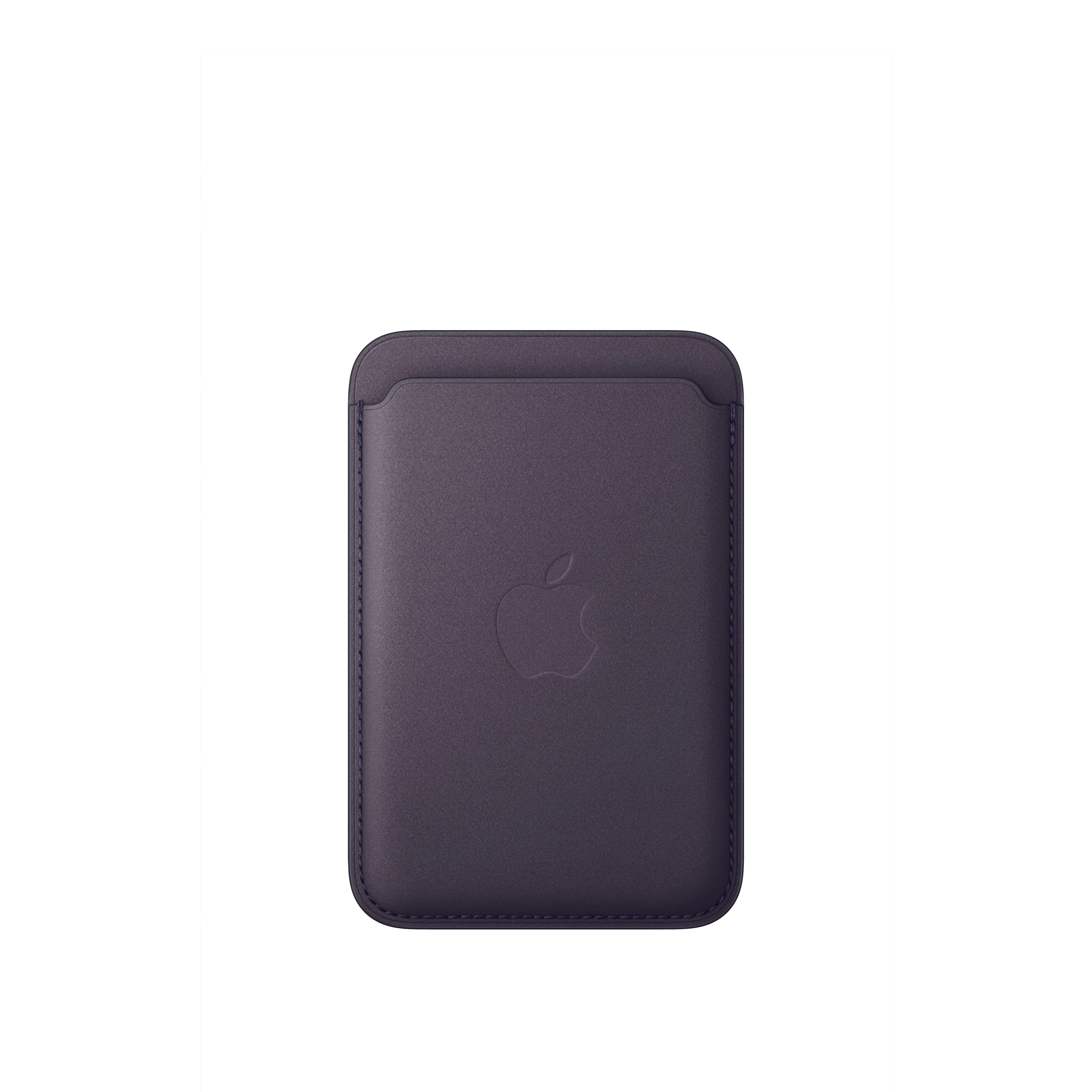 Carteira em tecido FineWoven com MagSafe para iPhone – Roxo meia-noite