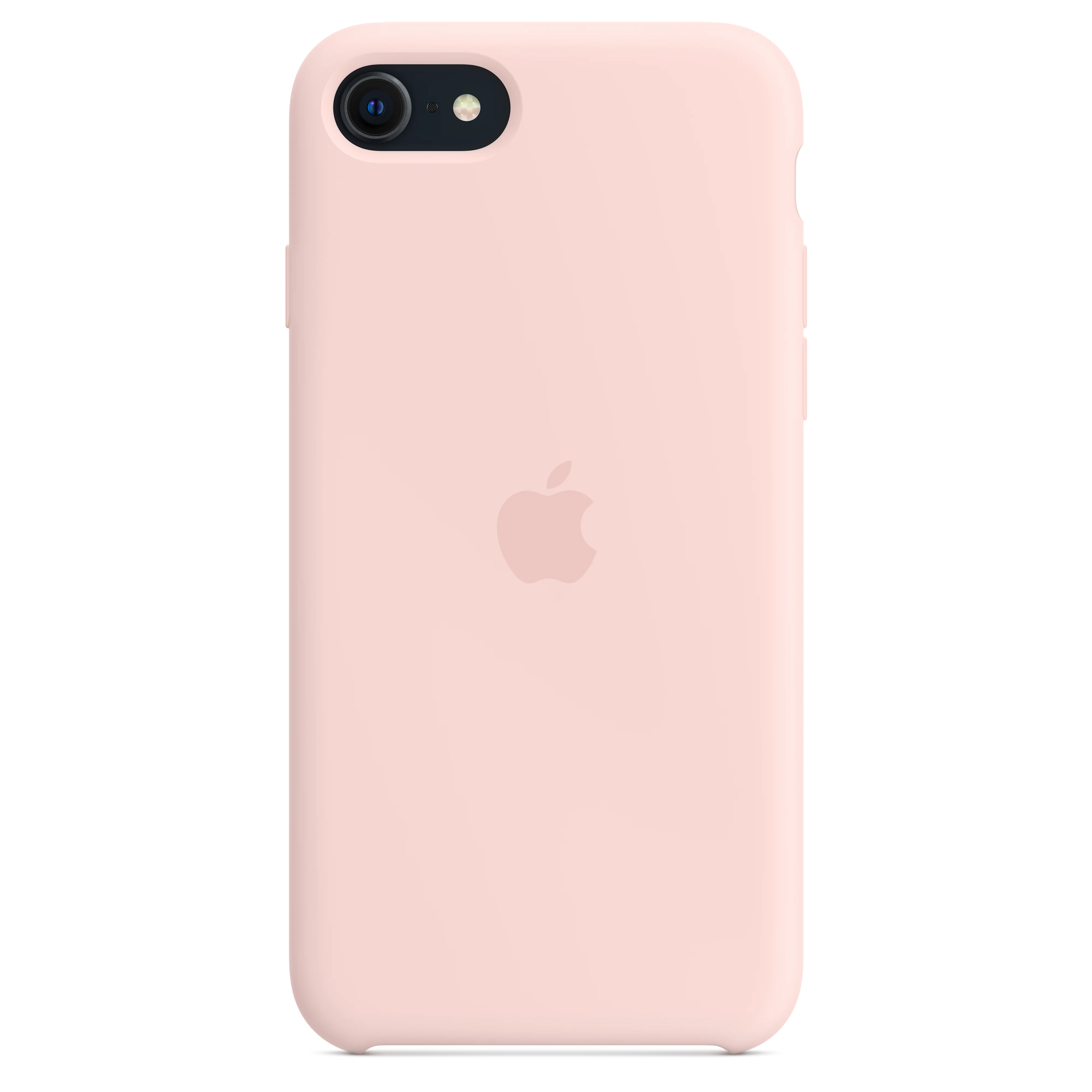 Capa em silicone para iPhone SE - Rosa giz - Image 2