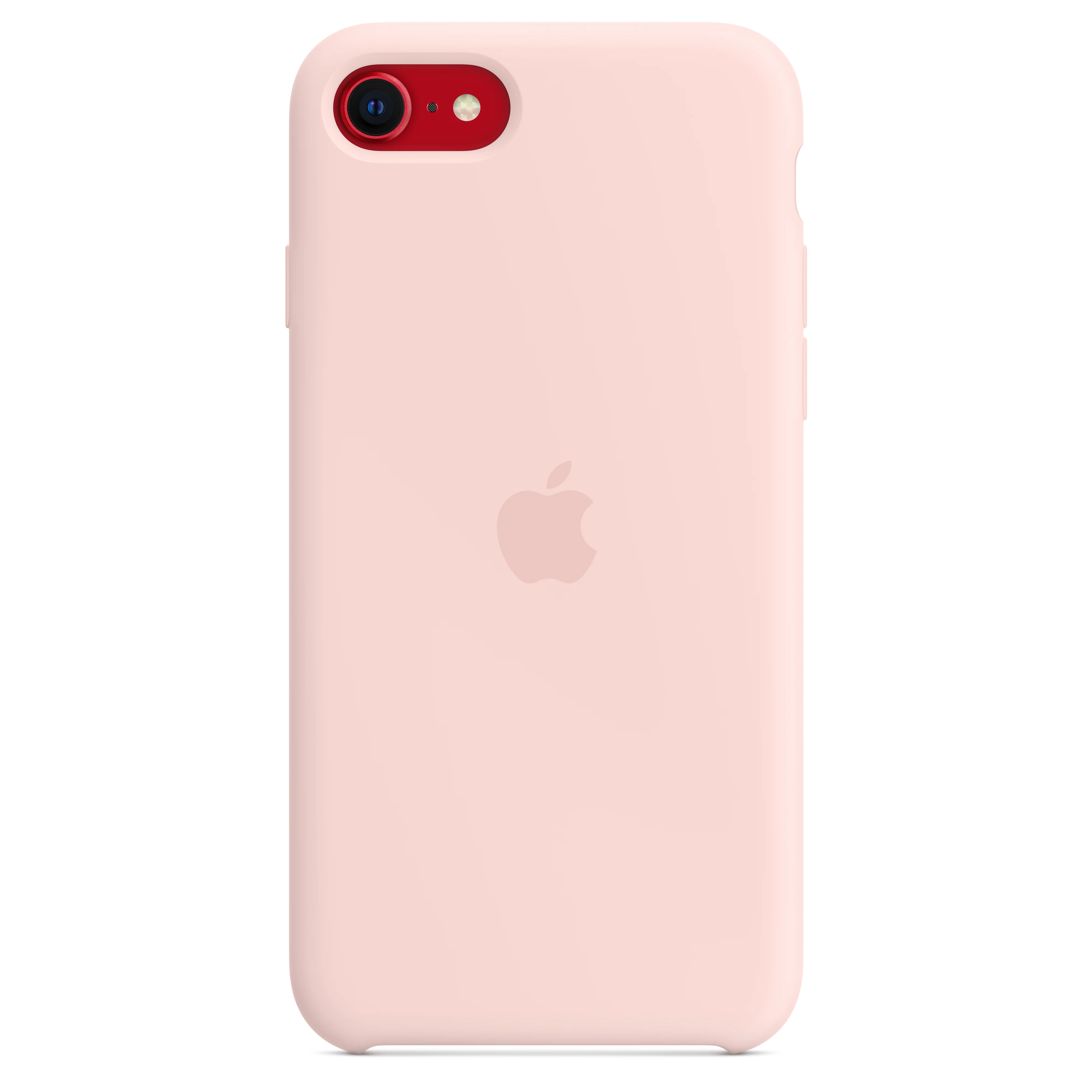 Capa em silicone para iPhone SE - Rosa giz - Image 3