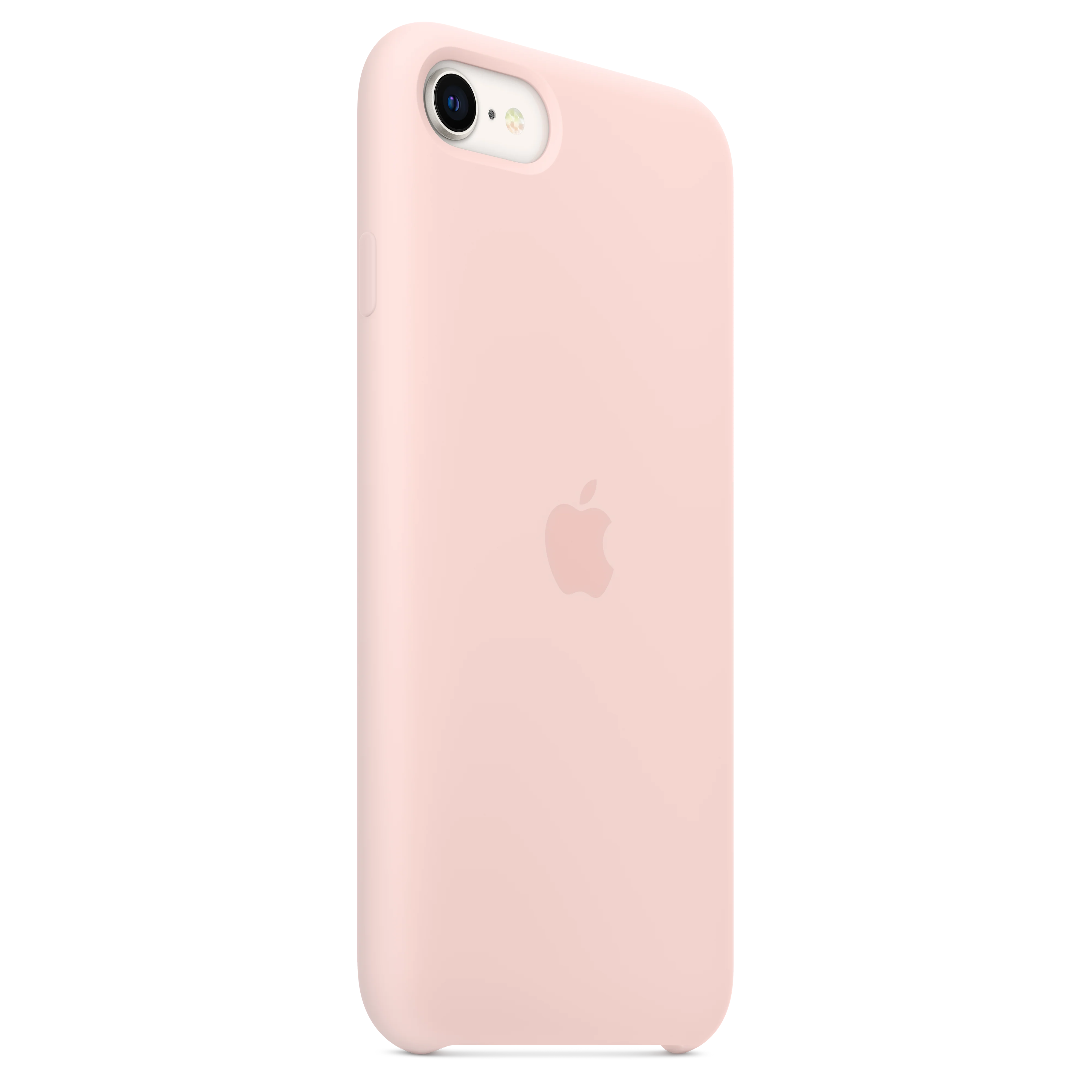 Capa em silicone para iPhone SE - Rosa giz - Image 4