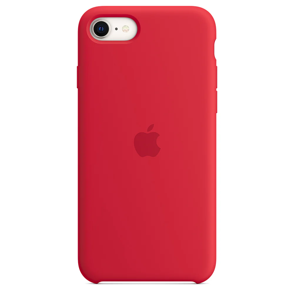 Capa em silicone para iPhone SE - (PRODUCT)RED