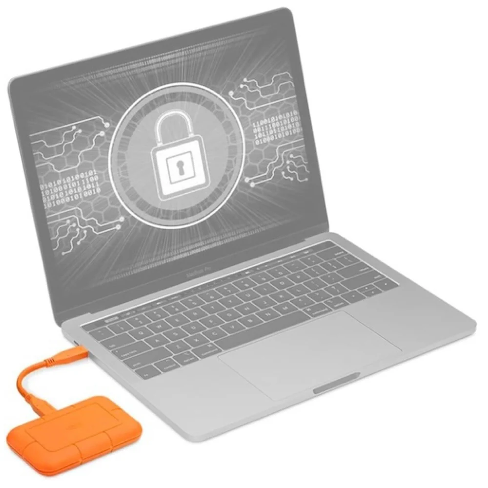 SSD externo LaCie Rugged SSD 500GB - Laranja - Image 2