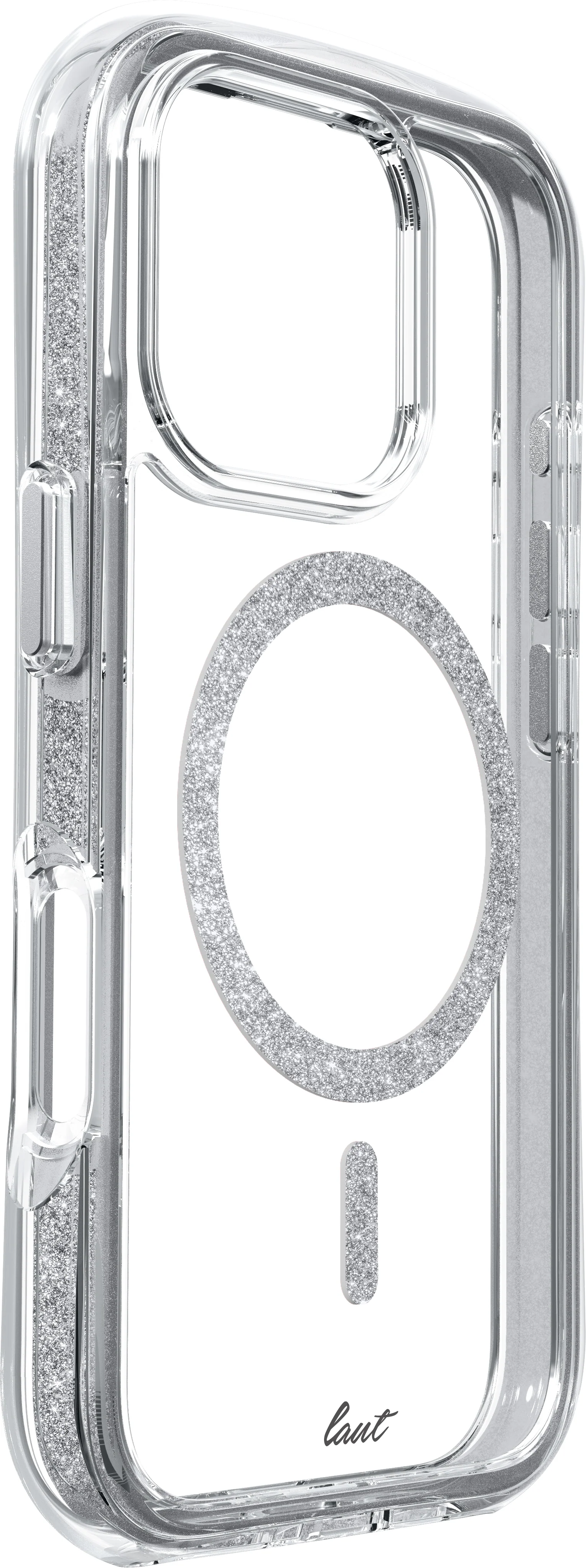 Capa para iPhone 16 Pro Max Aero Sparkle Laut - Crystal Silver - Image 5