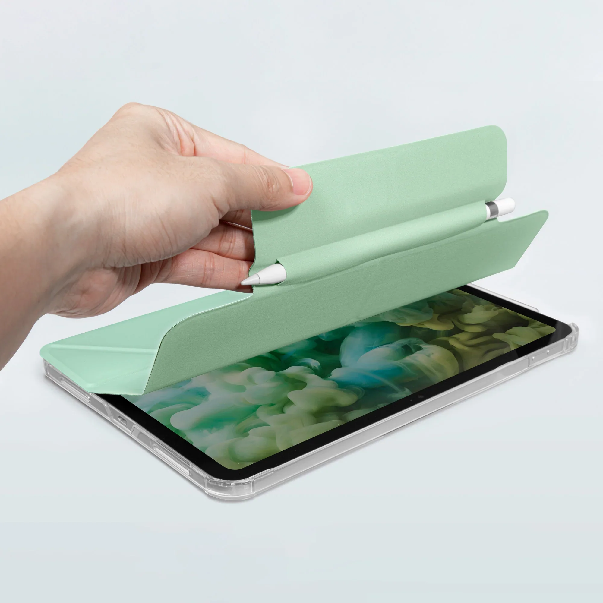 Capa para iPad Air 11 (2024) HUEX Folio - Verde - Image 2