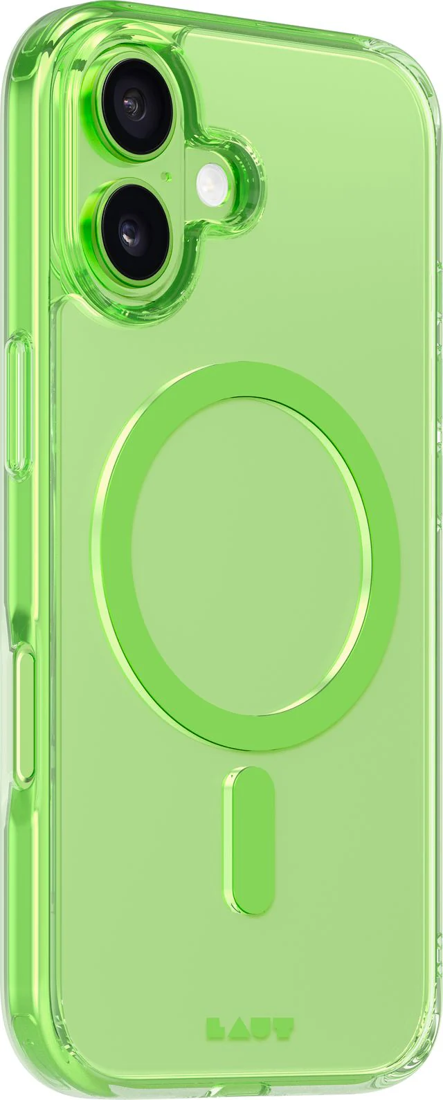 Capa iPhone 17 Crystal Fluro Laut - Verde  claro