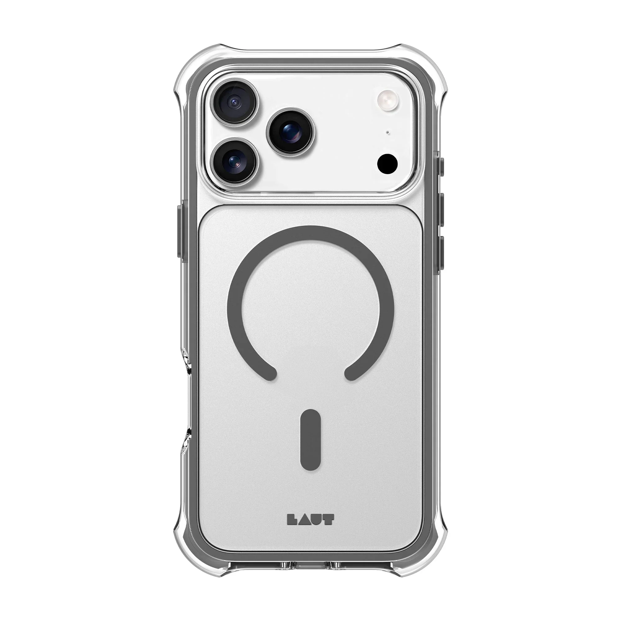 Capa iPhone 17 Pro Aero Protect Laut - Cinza