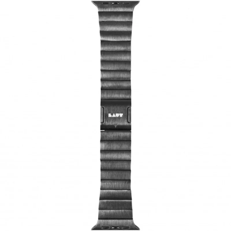 Bracelete para Apple Watch Laut Links 2.0, 42 a 49 mm - Preto - Image 3