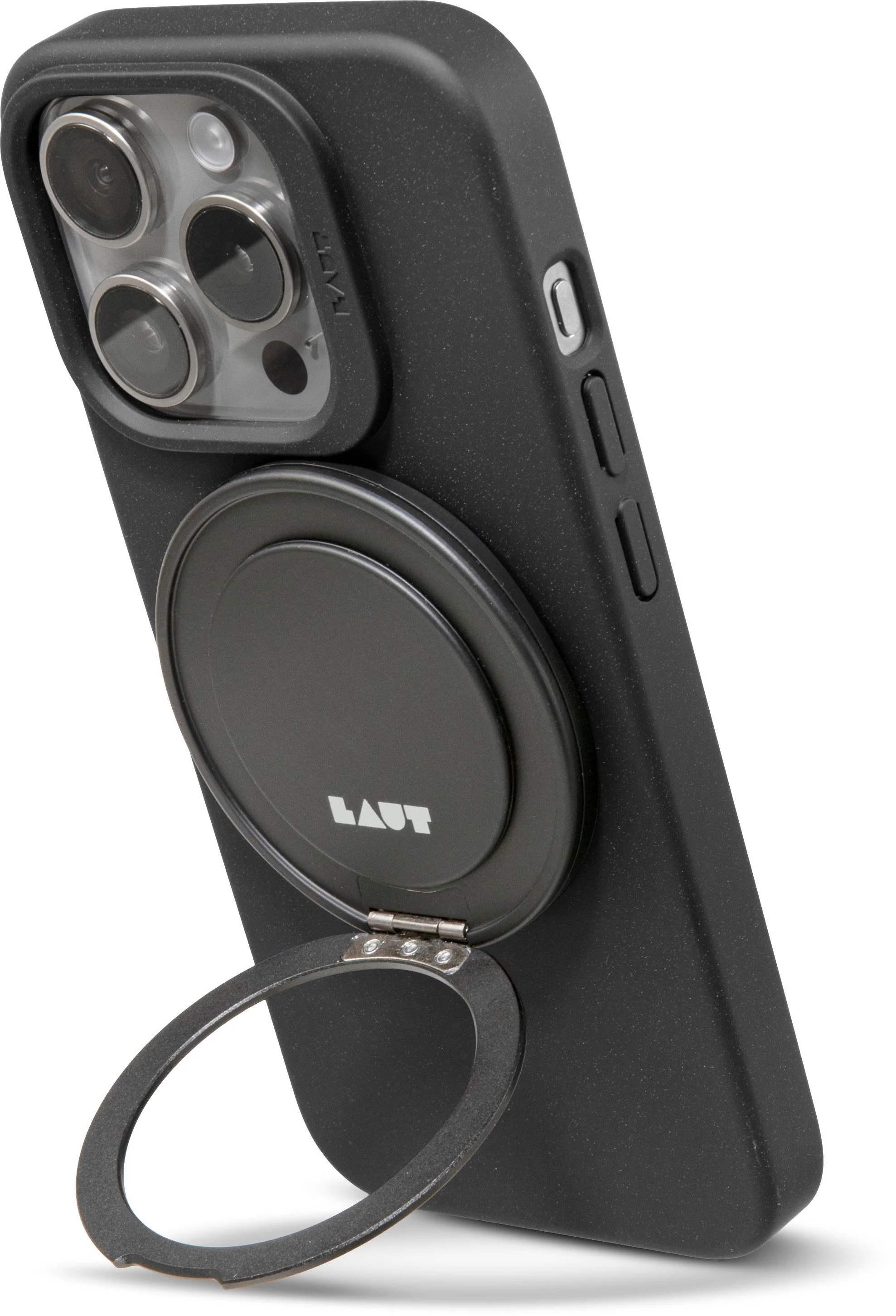 LAUT MAGADD Anel 360 com MagSafe - Preto