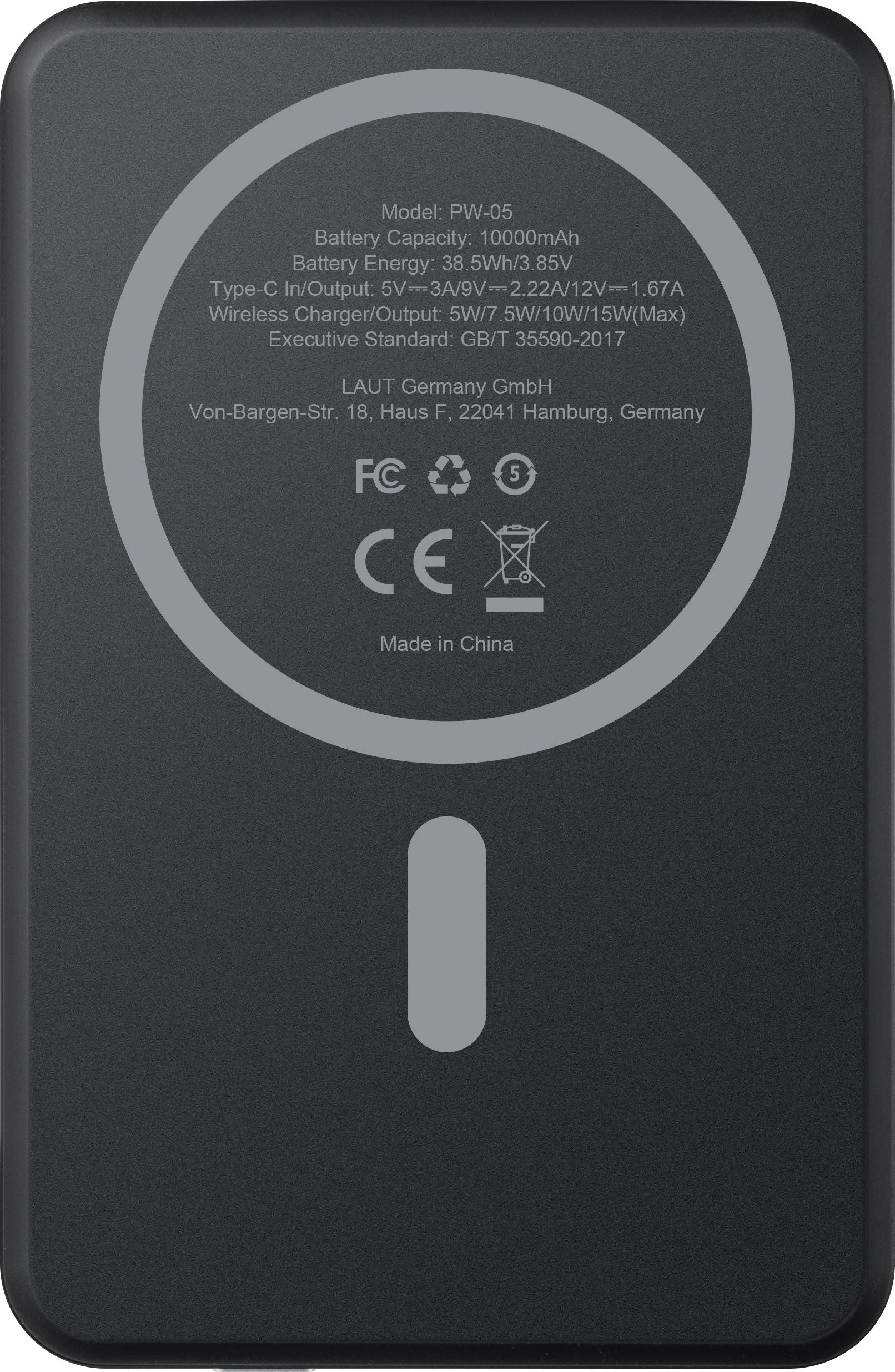 LAUT POWERBANK FLEXI - 10000mAh - Preta - Image 3