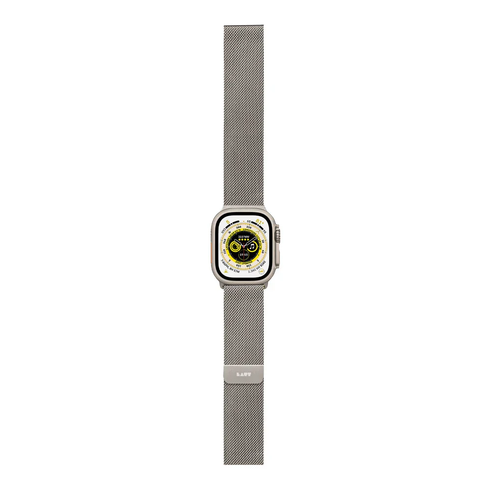 Bracelete para Apple Watch Ultra Loop 49mm Stainless Stell Titanium - Prateado - Image 2