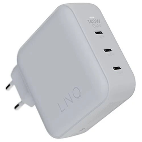 Carregador de parede LINQ 3 entradas USB-C de 140 W - Image 3