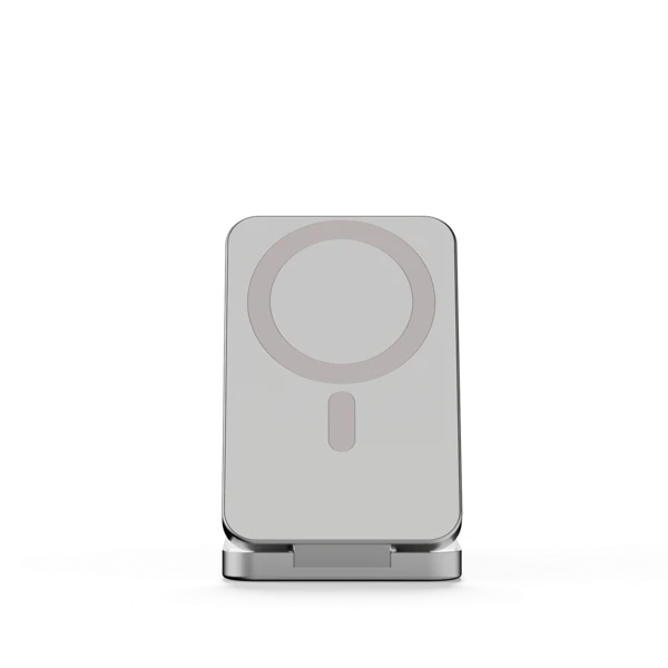 Powerbank sem fios magnético LINQ - 3 em 1 com suporte, 8000 mAh - Image 4
