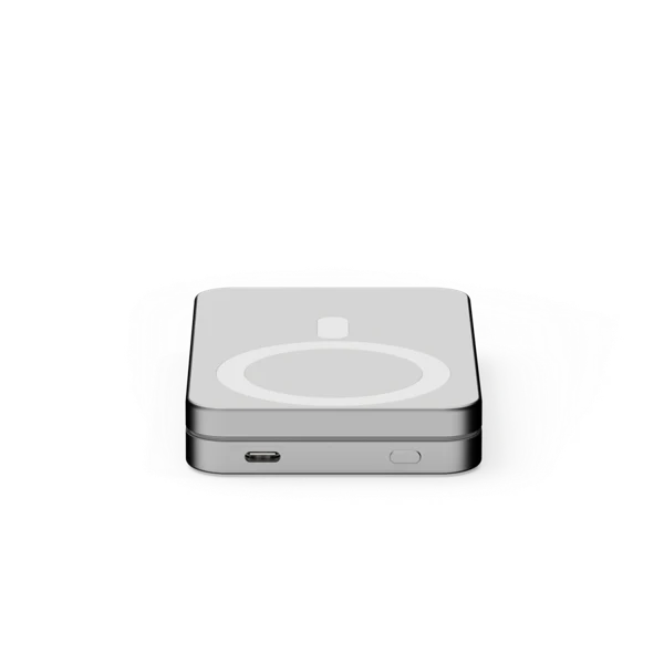 Powerbank sem fios magnético LINQ - 3 em 1 com suporte, 8000 mAh - Image 5