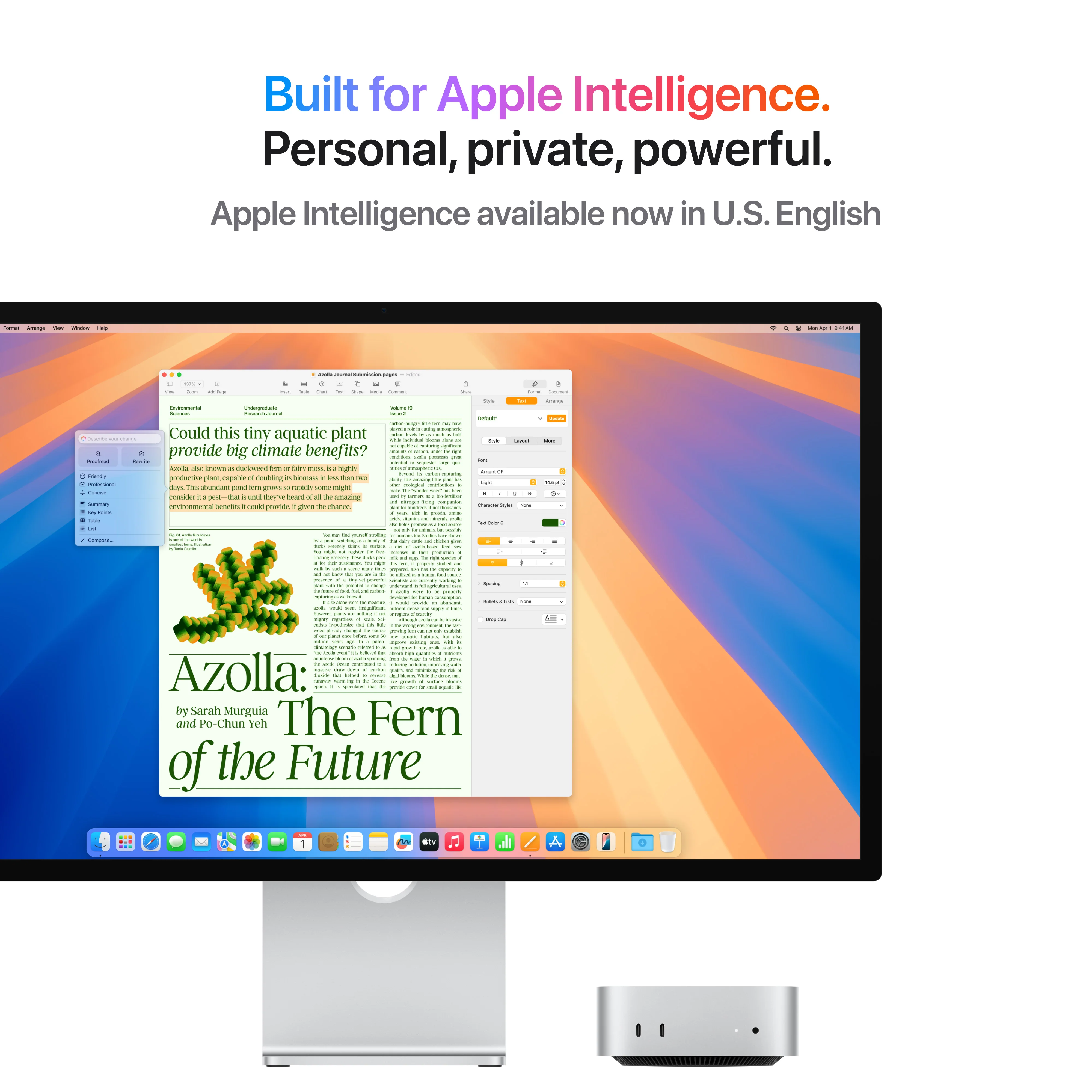 Mac mini: Processador M4 da Apple com CPU 10‑core e GPU 10‑core, 512 GB SSD - Prateado - Image 4